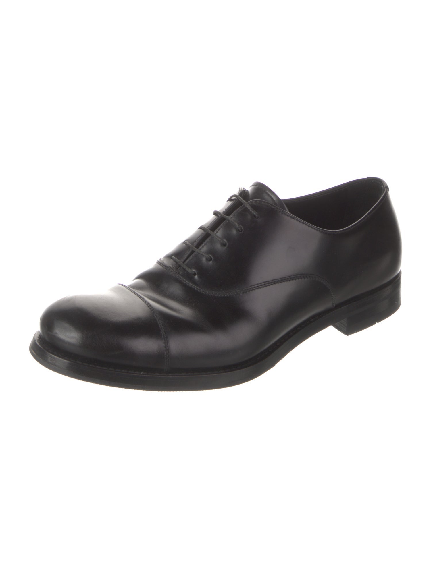 Prada Leather Oxfords