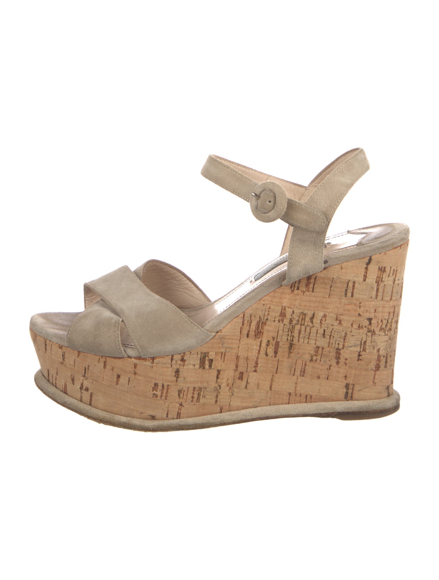Prada Suede Sandals