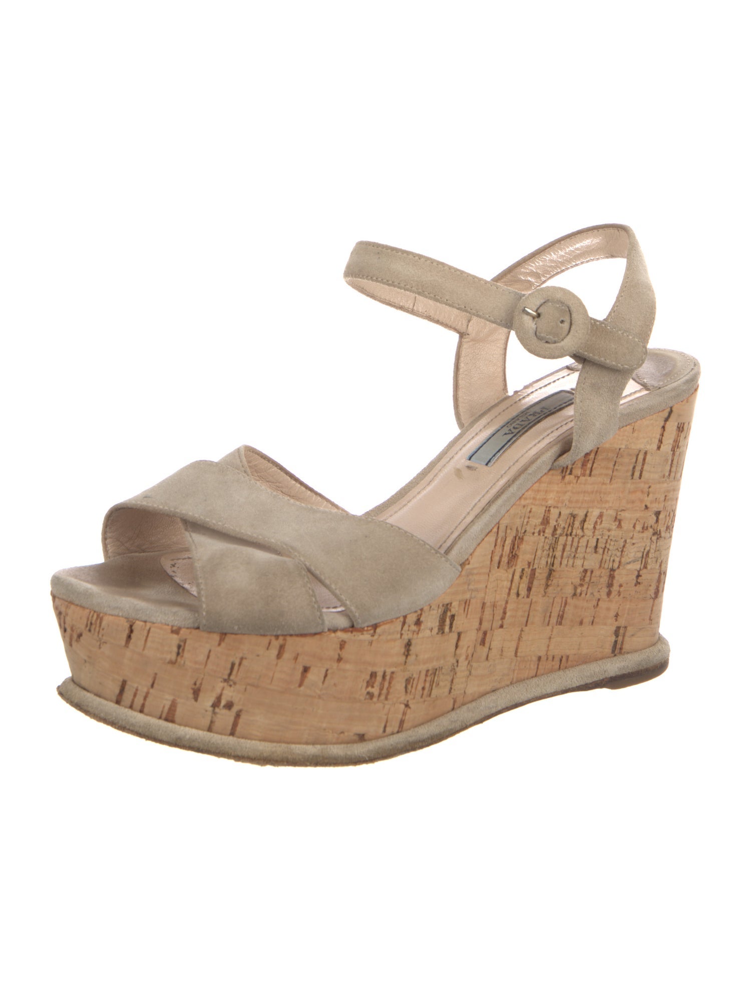 Prada Suede Sandals
