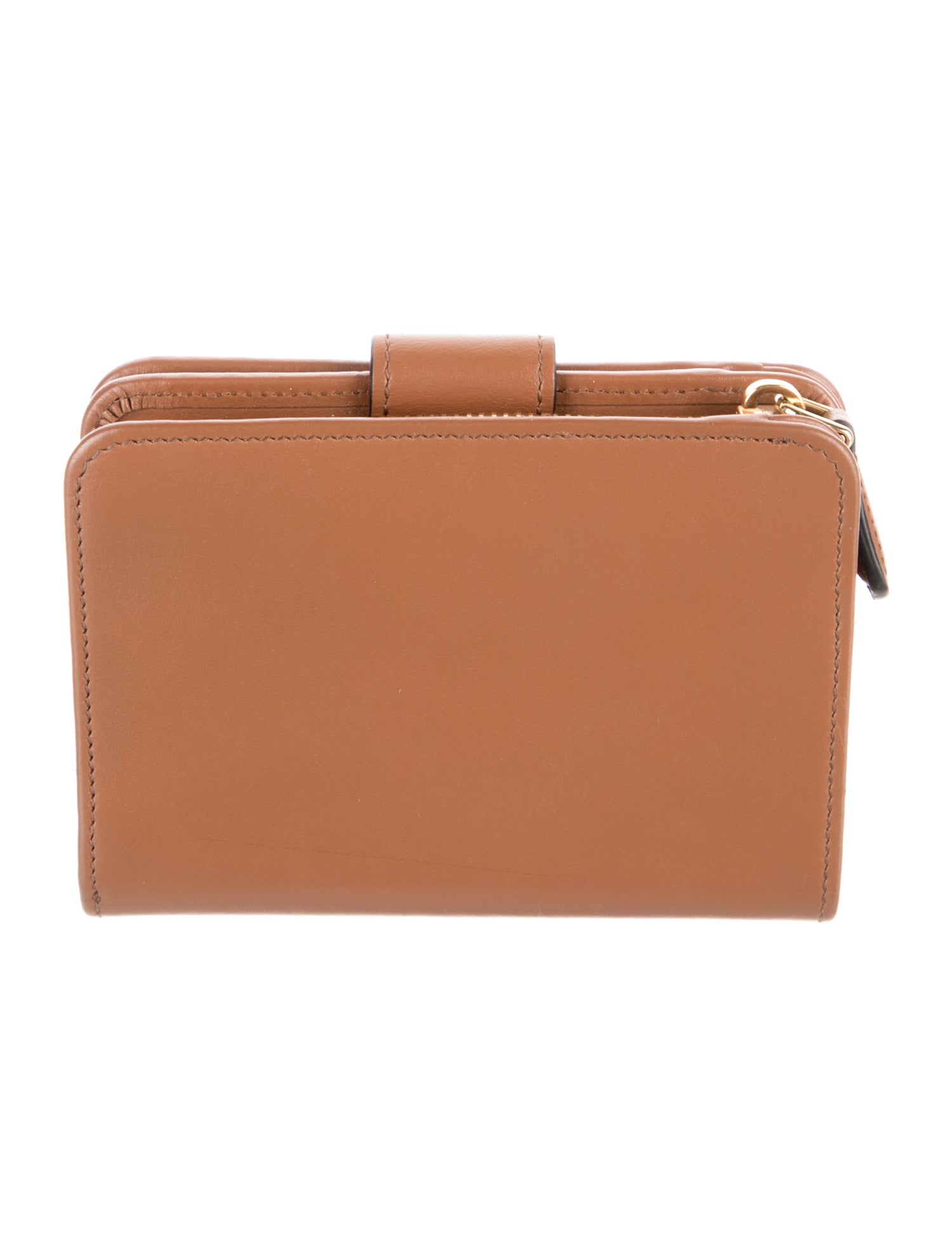 Prada Leather Compact Wallet