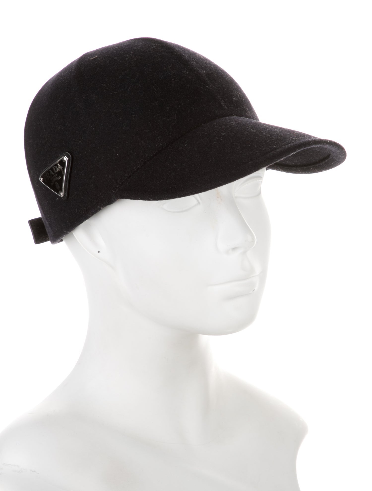 Prada Wool Baseball Cap