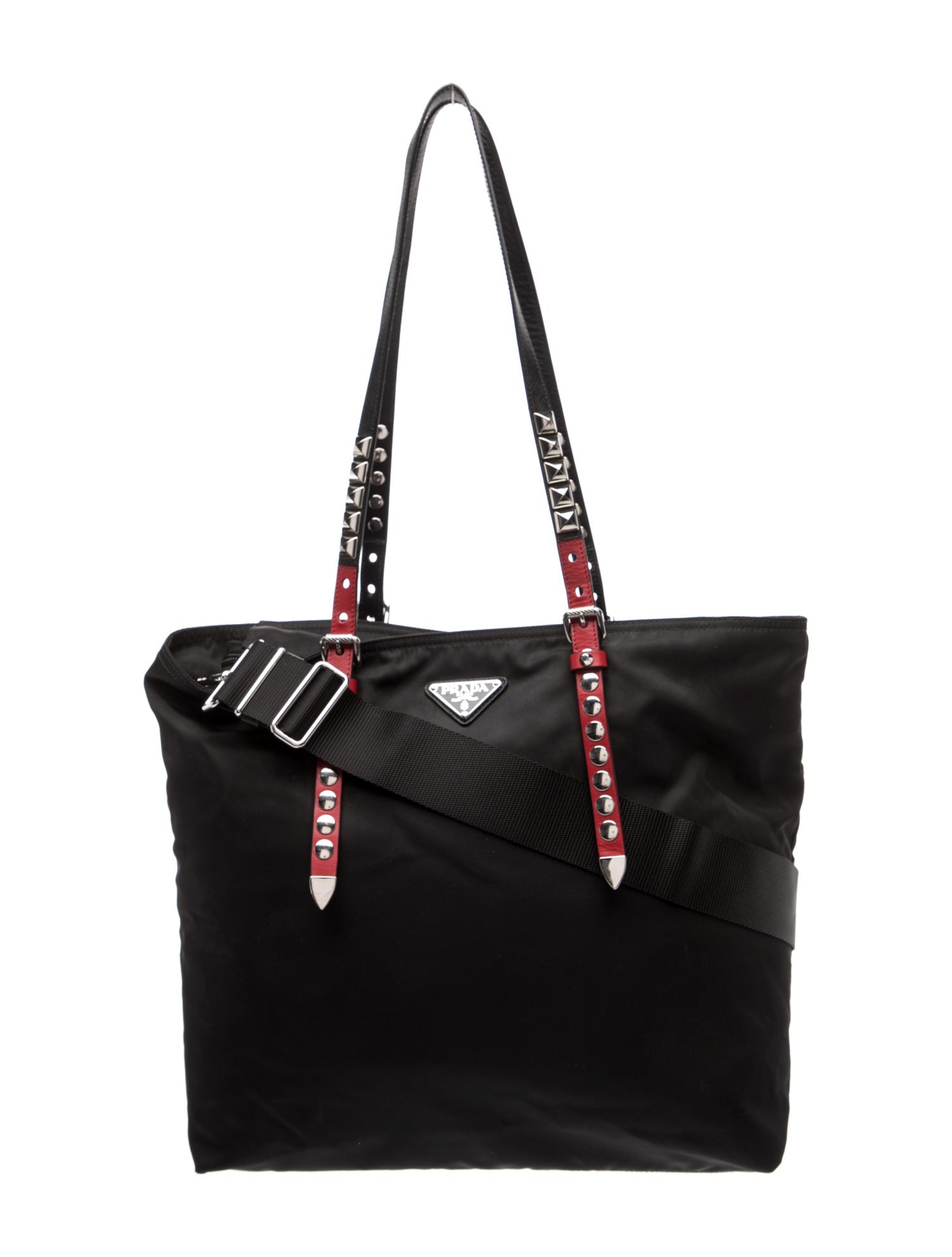 Prada Vela Nylon Tote