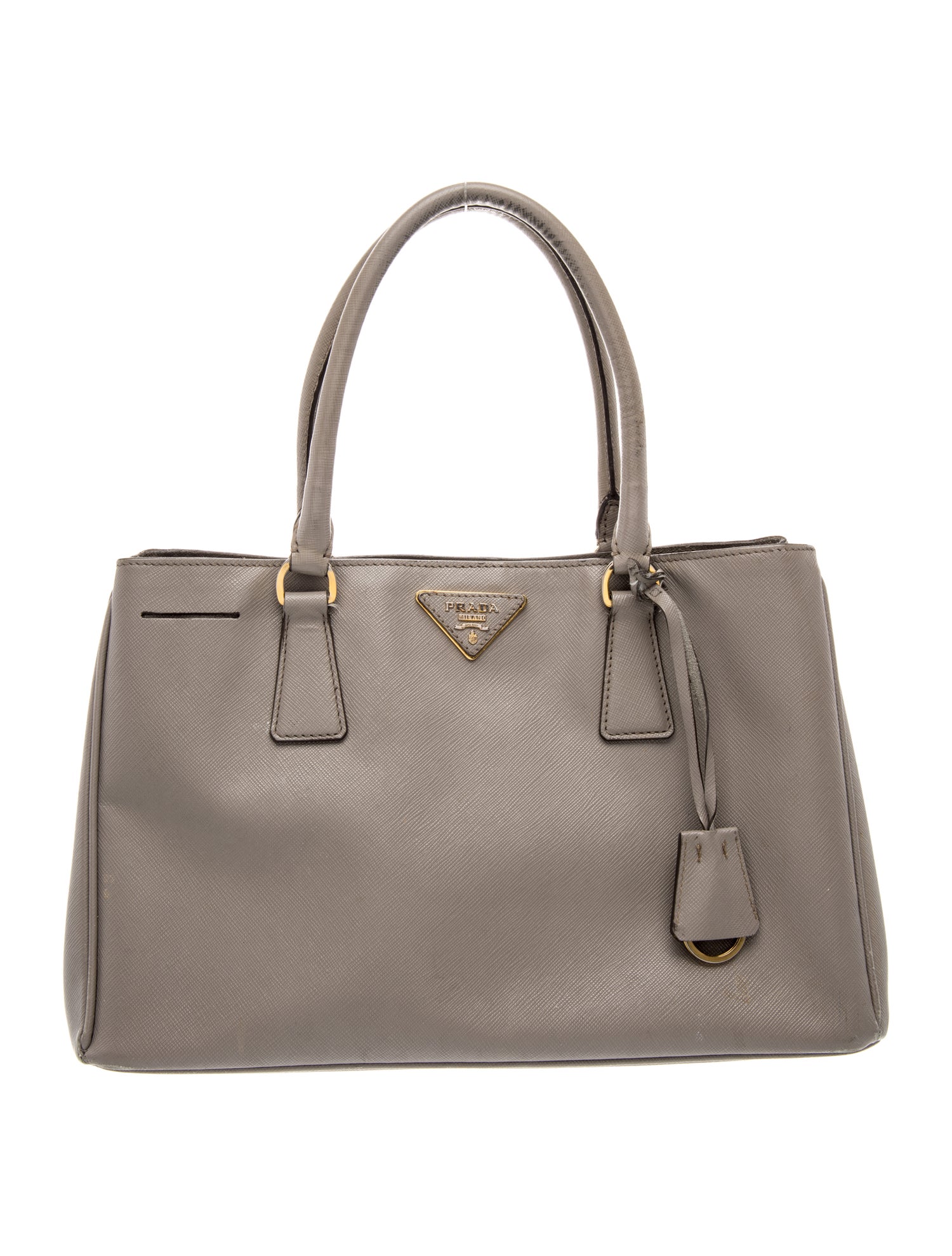 Prada Saffiano Leather Galleria Double Zip Medium