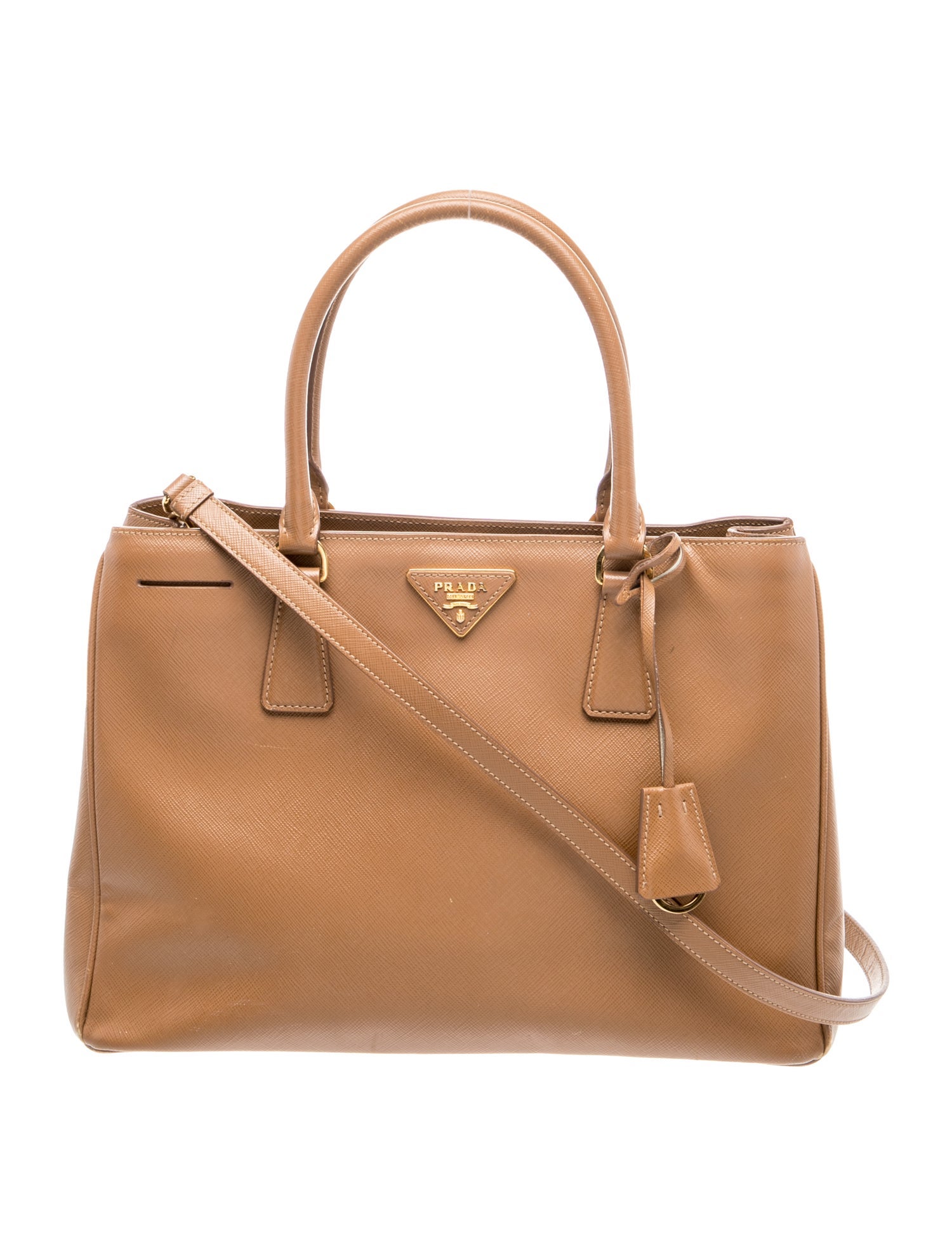 Prada Saffiano Leather Galleria Double Zip Medium