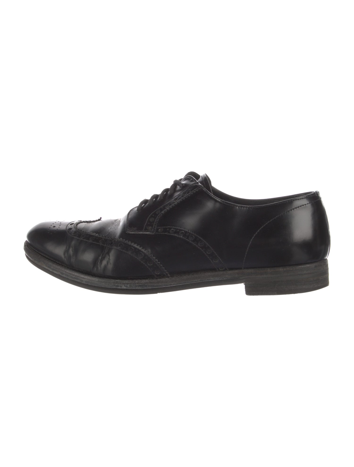 Prada Leather Brogues