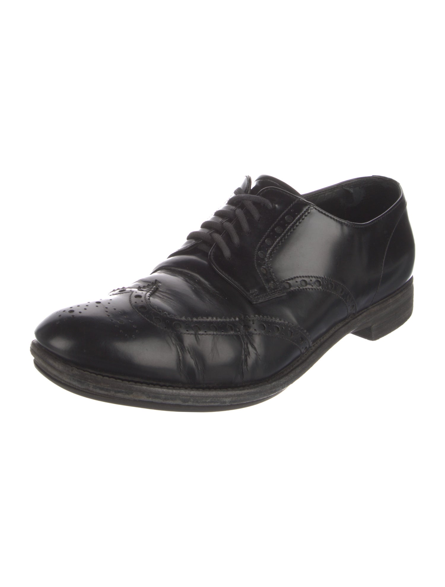 Prada Leather Brogues