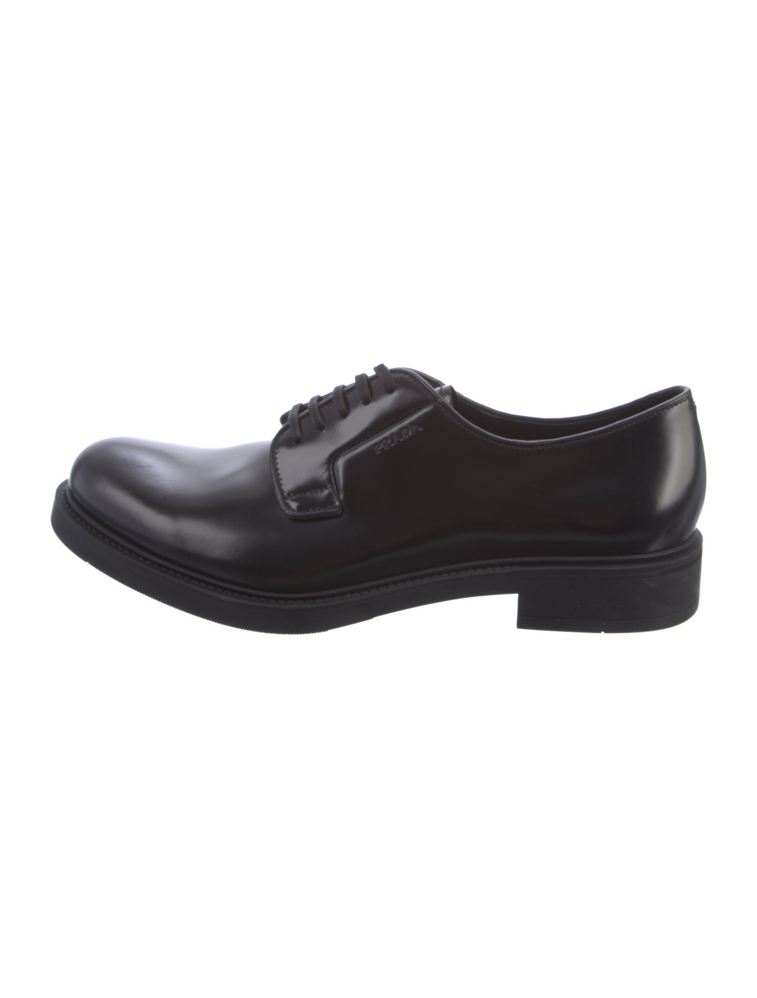 Prada Leather Derby Shoes