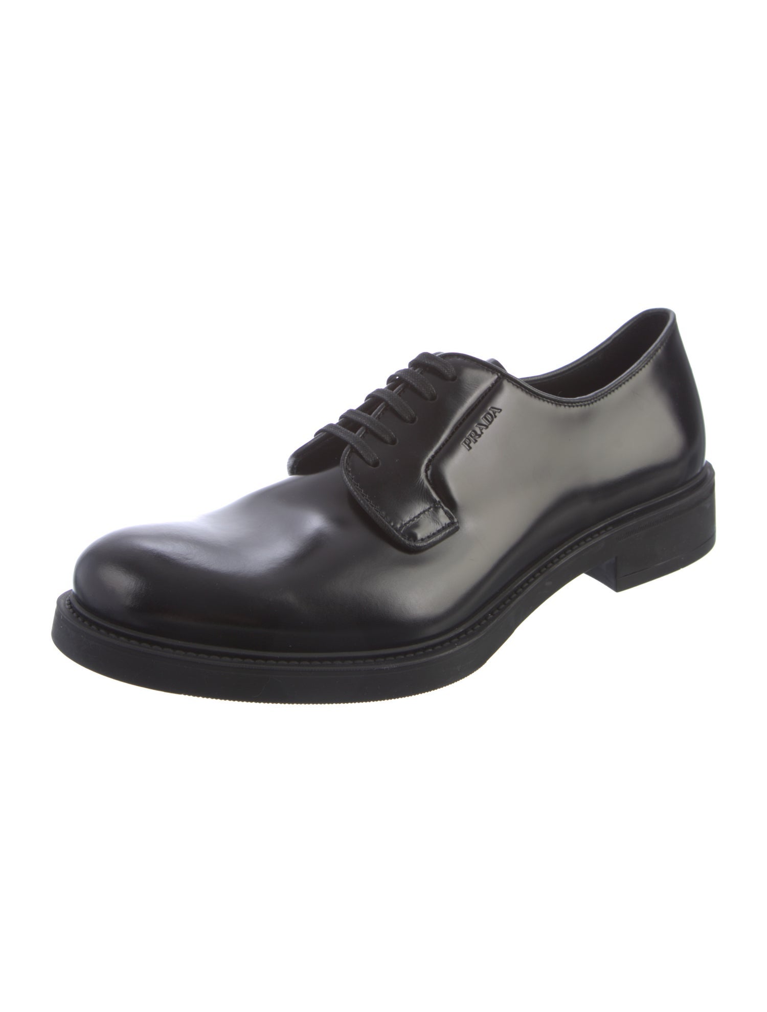 Prada Leather Derby Shoes