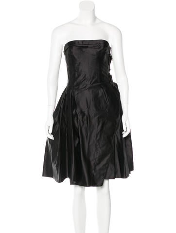 Prada Silk A-Line Dress