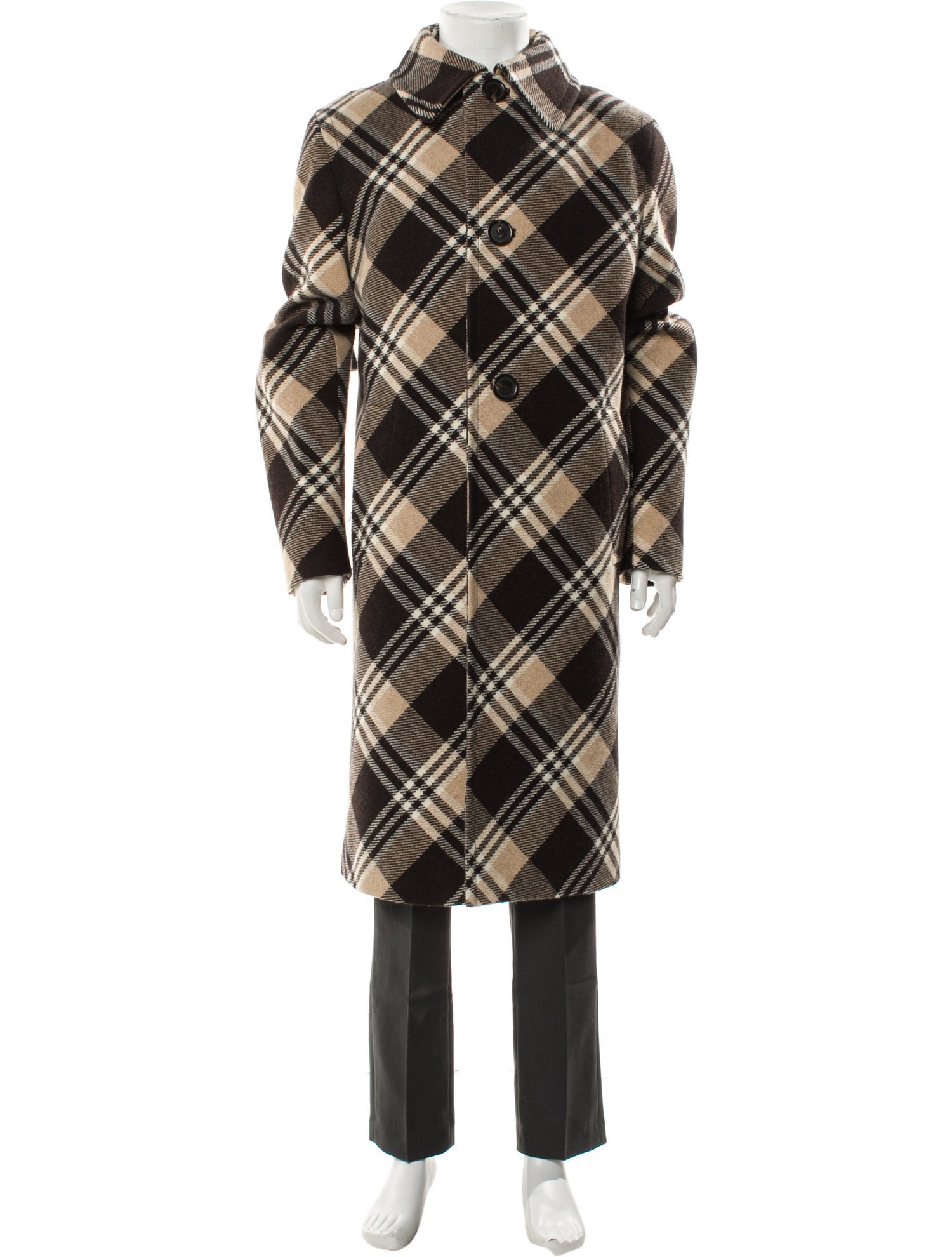 Prada 2020 Virgin Wool Overcoat