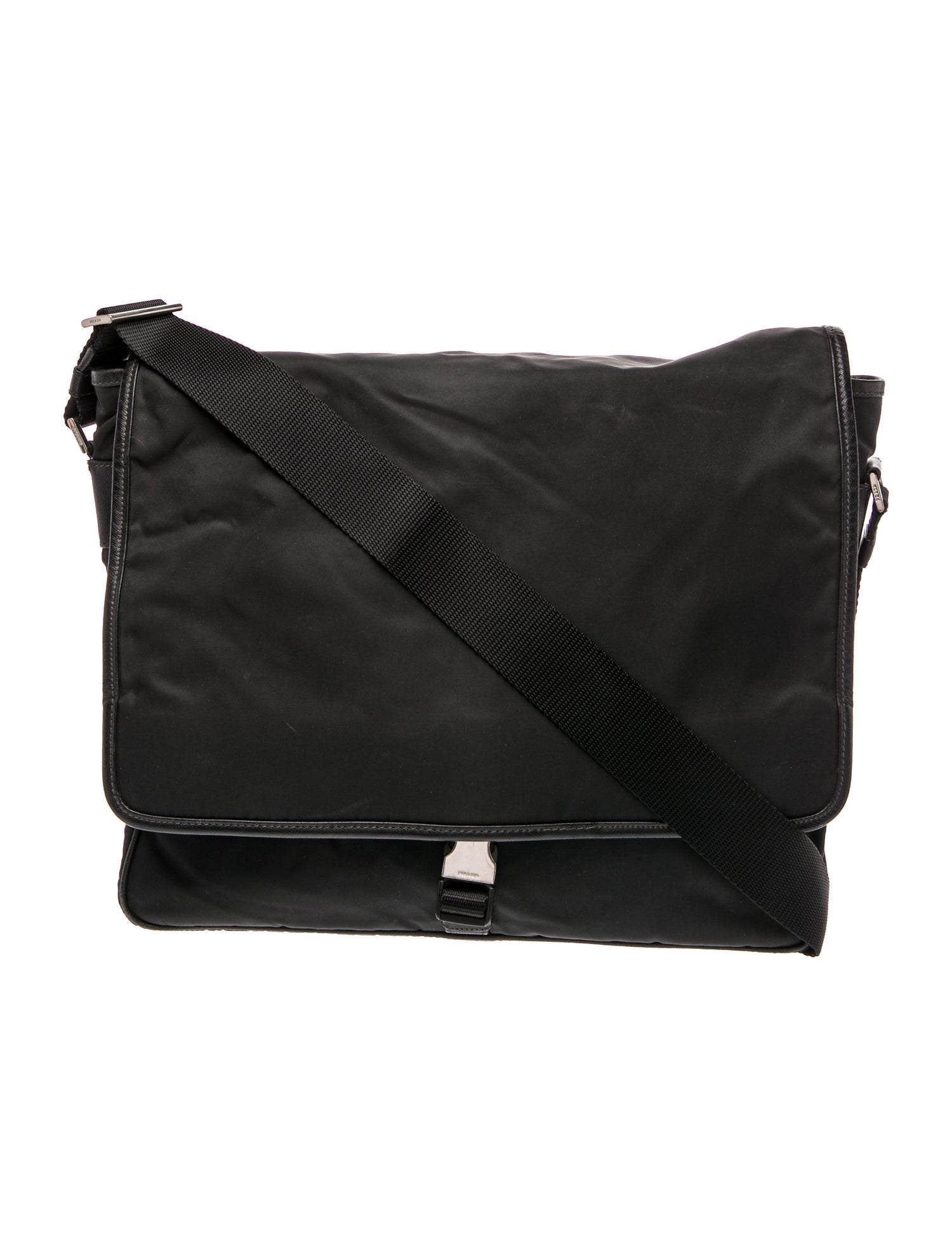 Prada Saffiano Leather Messenger Bag