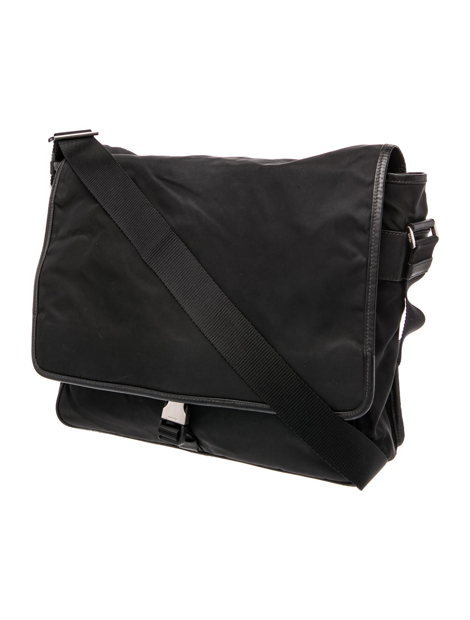 Prada Saffiano Leather Messenger Bag