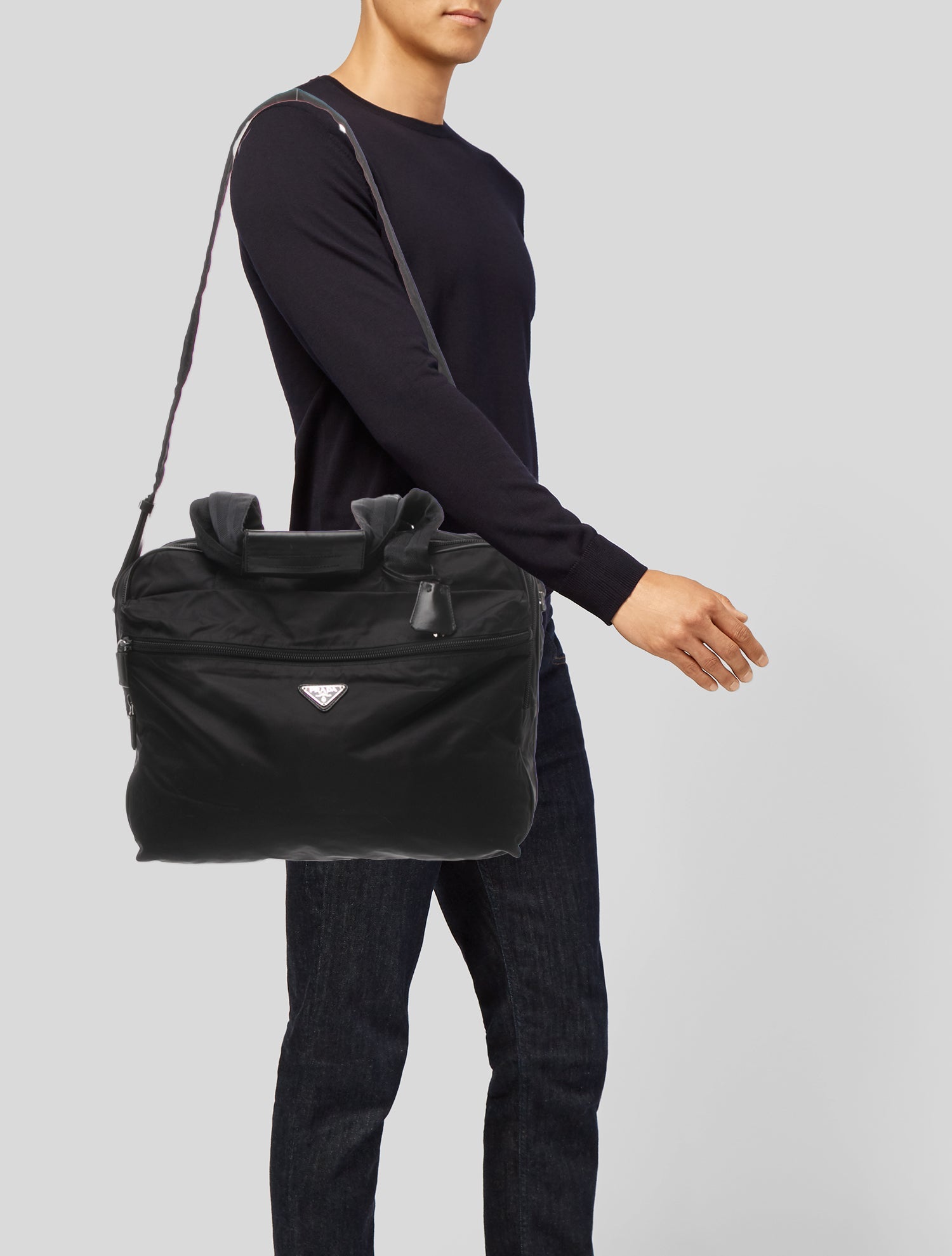 Prada Tessuto Shoulder Bag