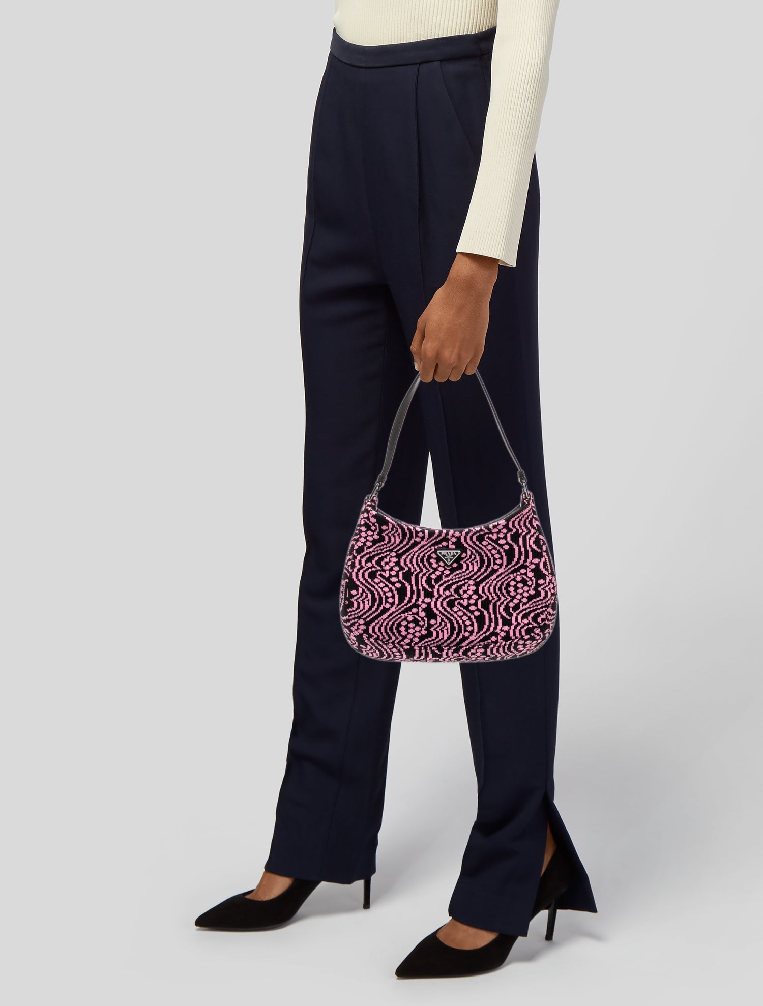 Prada Signature Cleo Large