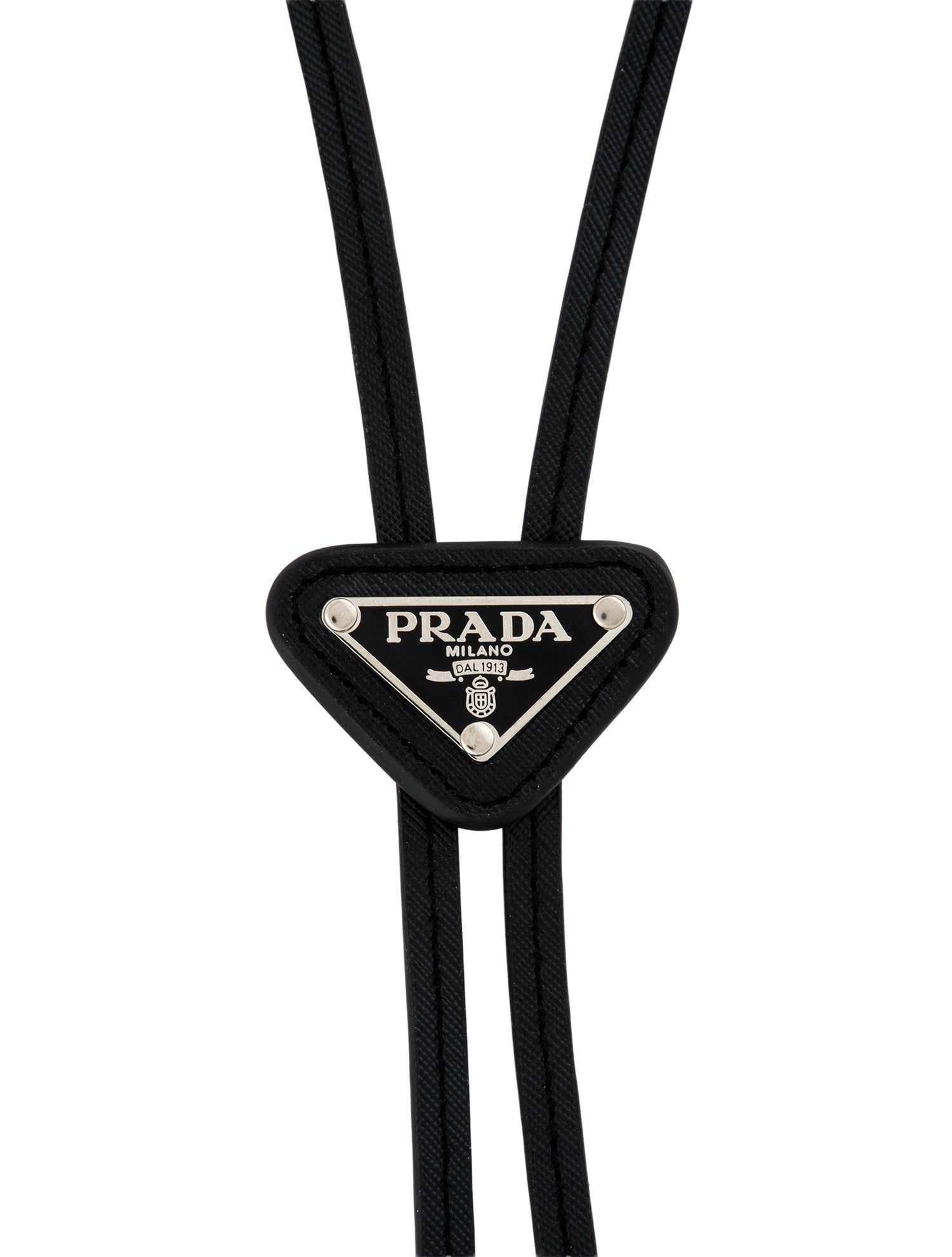 Prada Canvas Bolo Tie