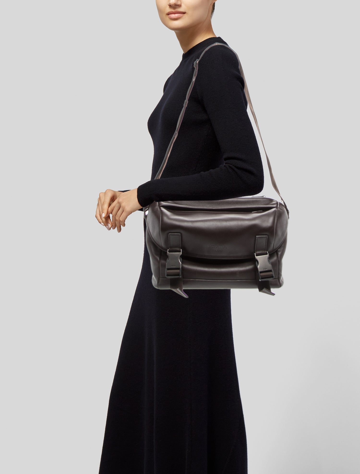 Prada Tessuto Nylon Messenger Bag