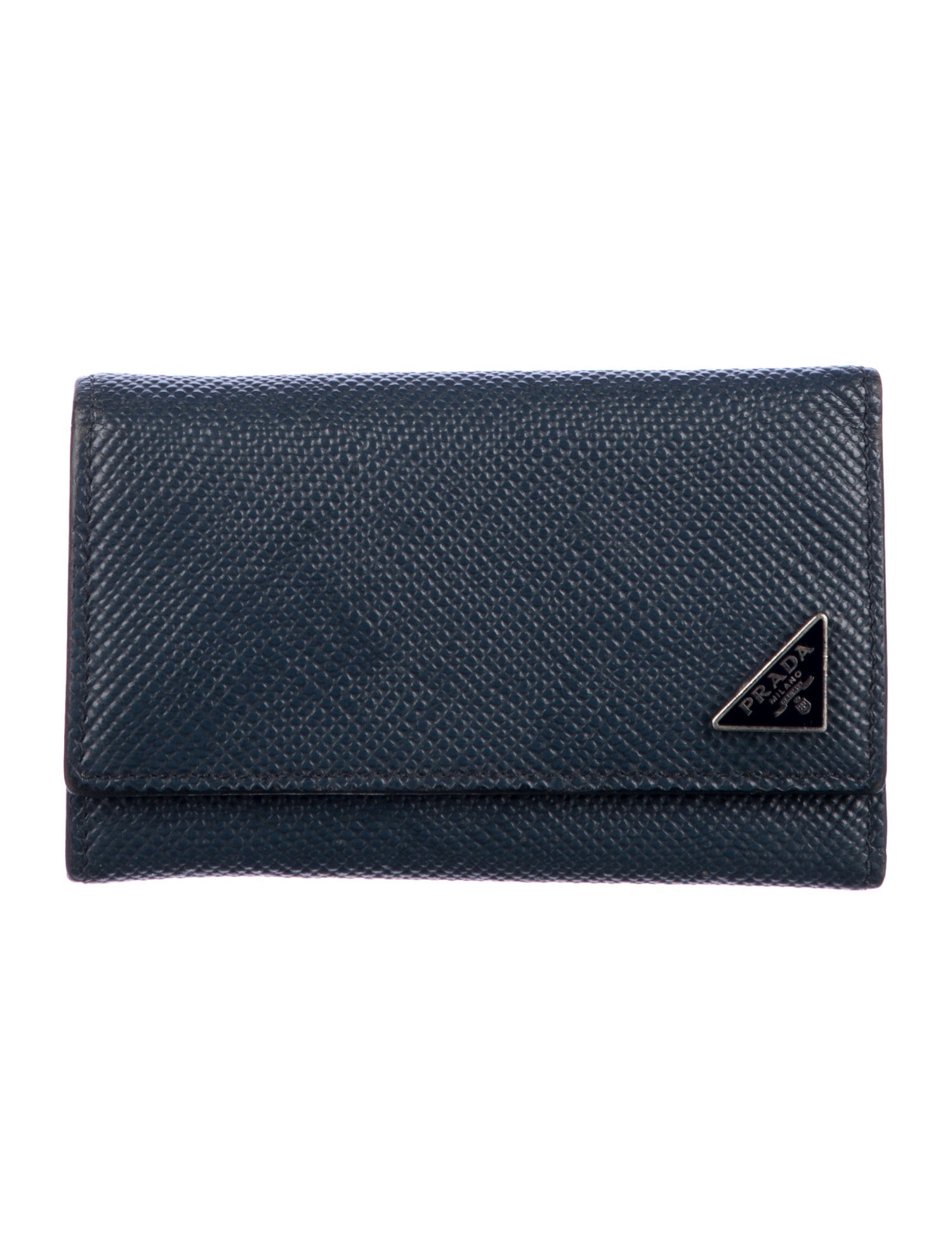Prada Saffiano Leather Six Key Holder