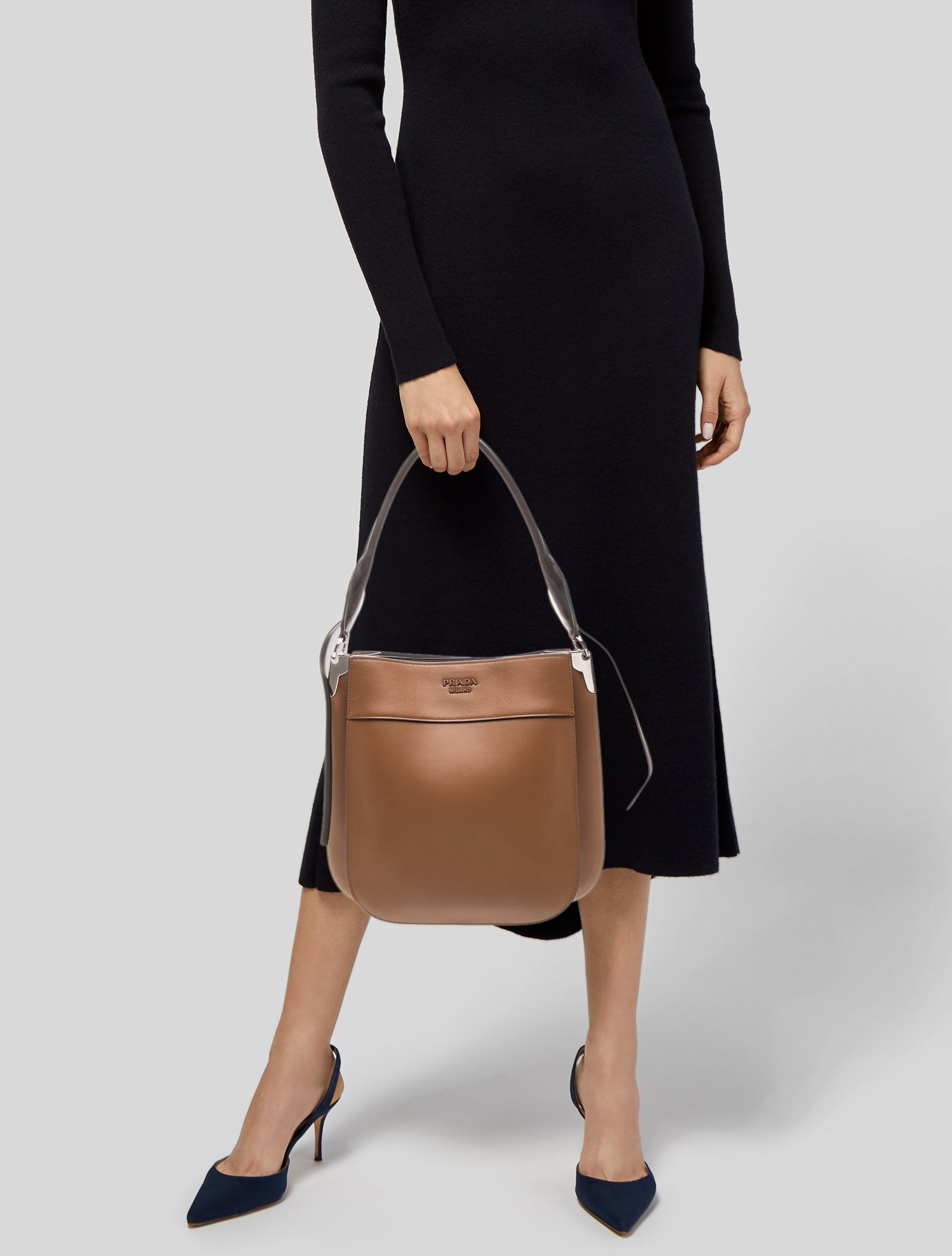 Prada City Calf Leather Margit Small