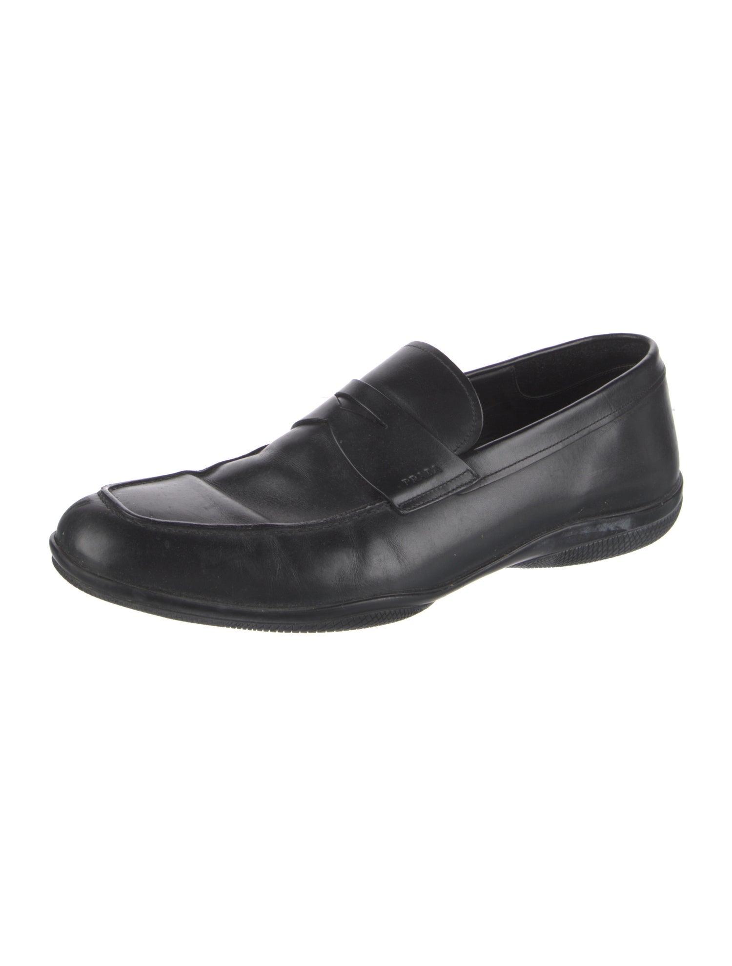 Prada Sport Leather Monk Straps