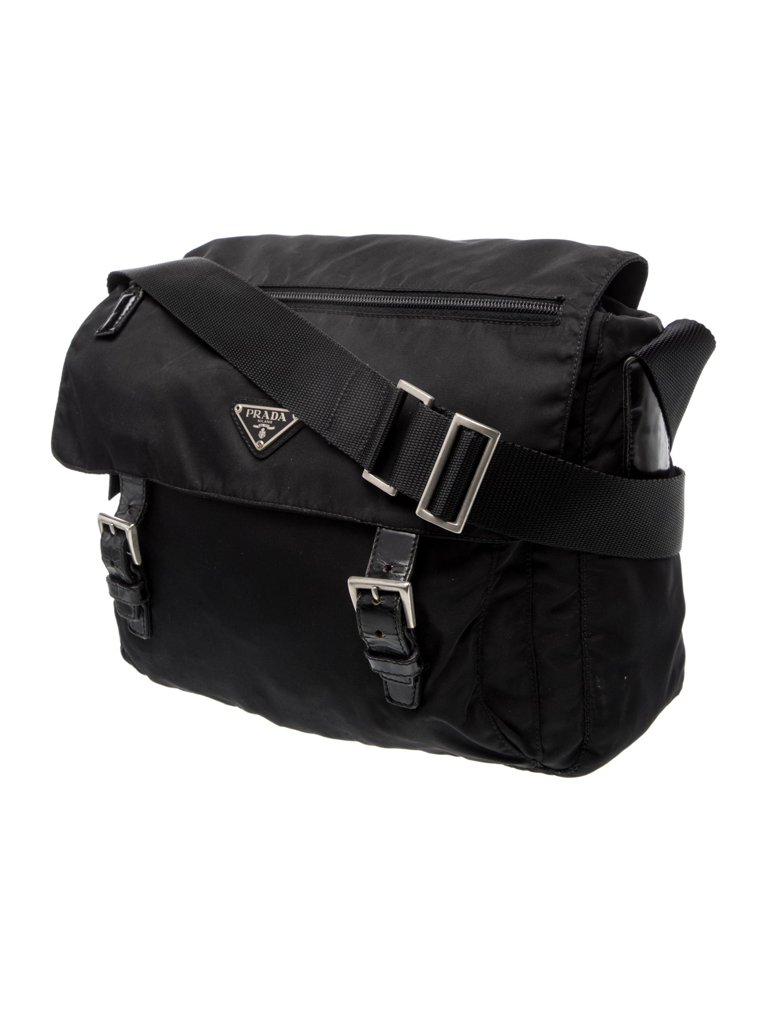 Prada Tessuto Nylon Messenger Bag