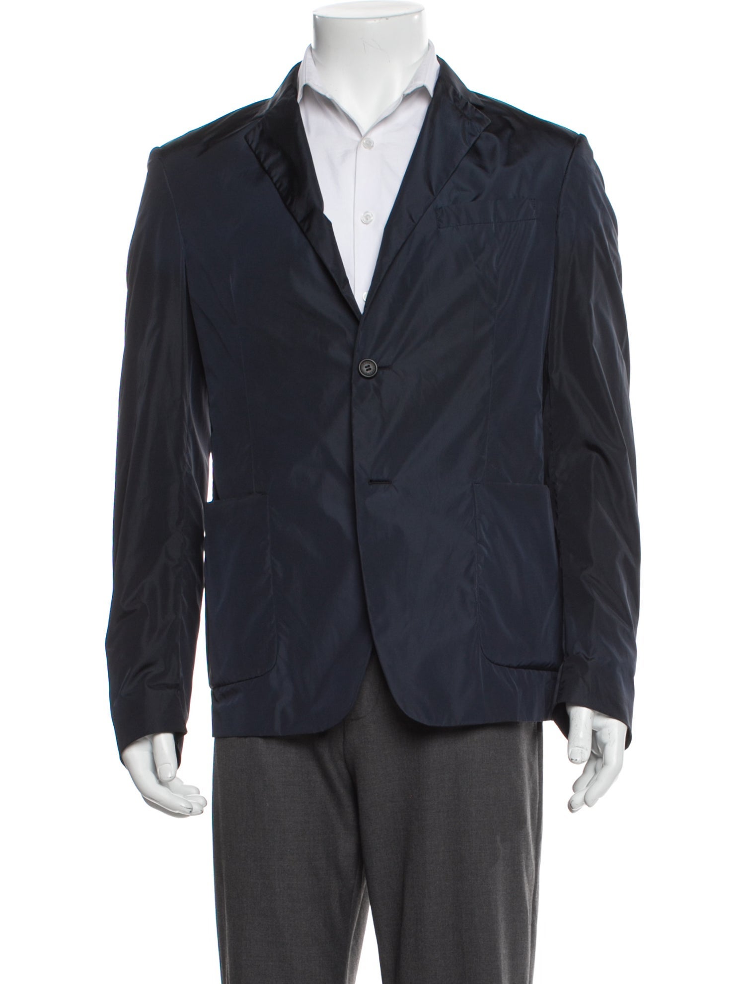 Prada Sport 2013 Enameled Metal Triangle Sport Coat