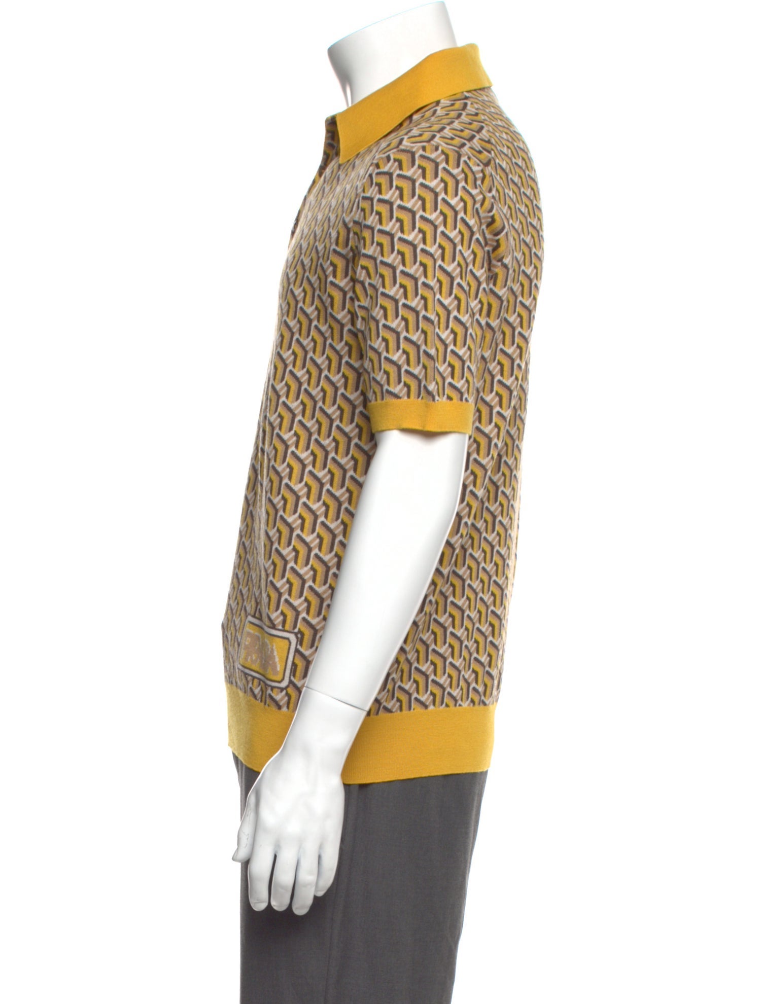 Prada 2019 Virgin Wool Polo Sweater