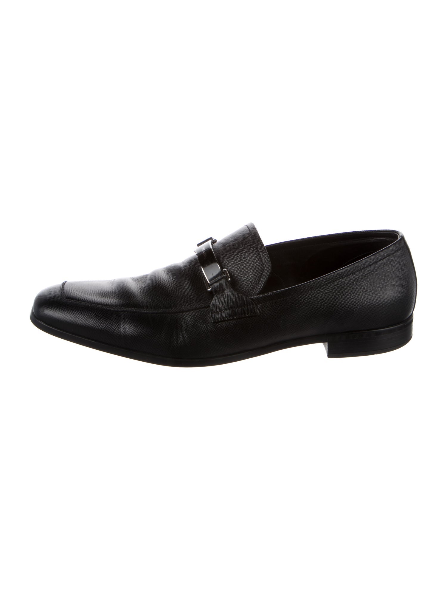 Prada Leather Dress Loafers