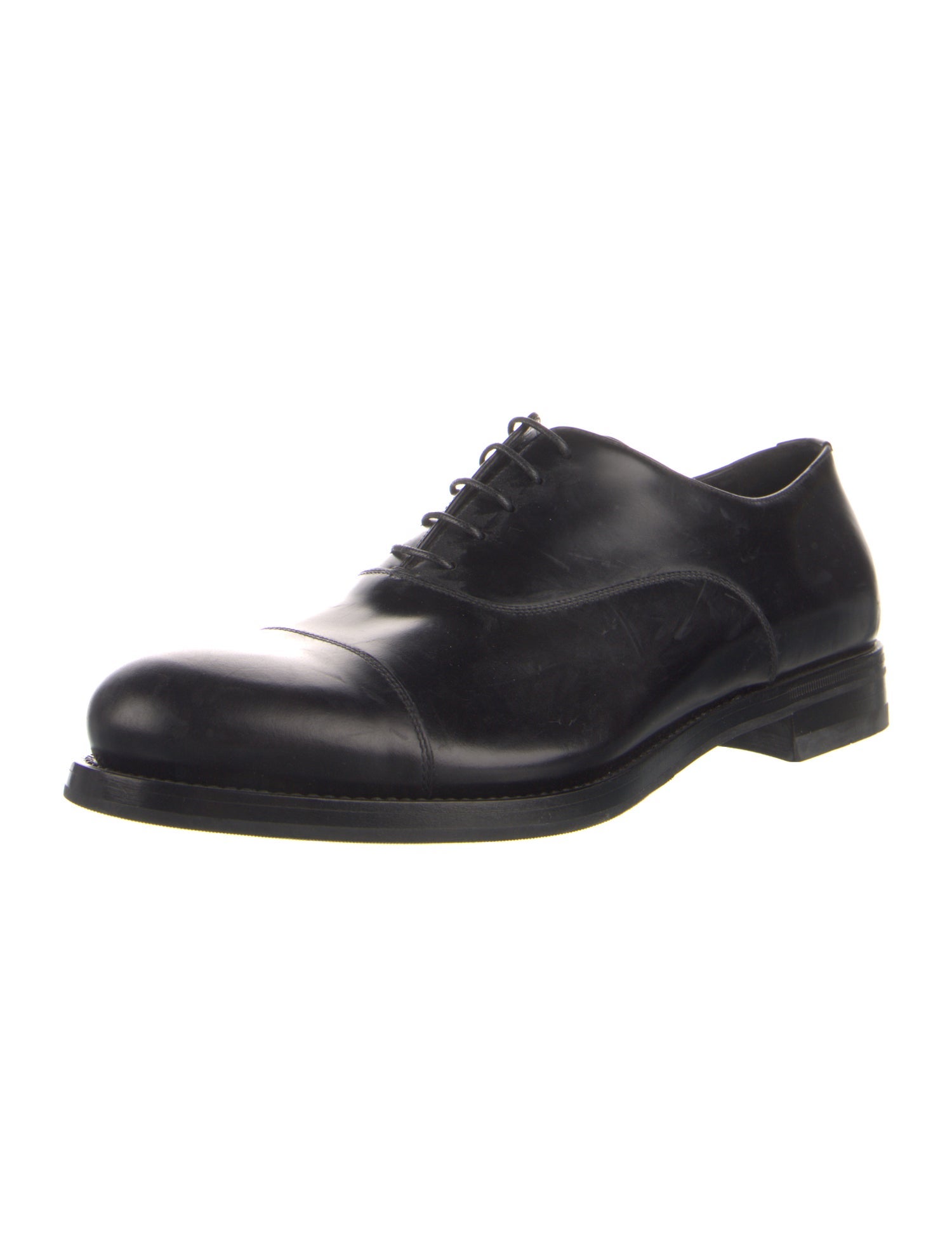 Prada Leather Oxfords