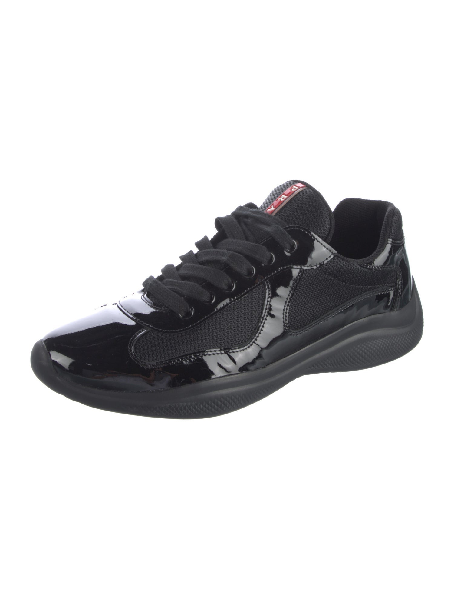 Prada Patent Leather Sneakers