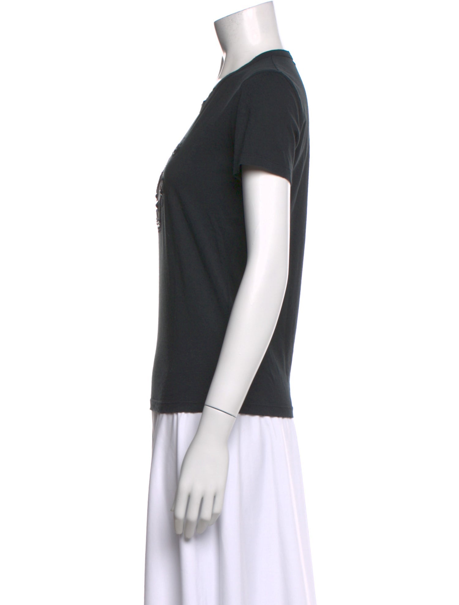 Prada Graphic Print Crew Neck T-Shirt