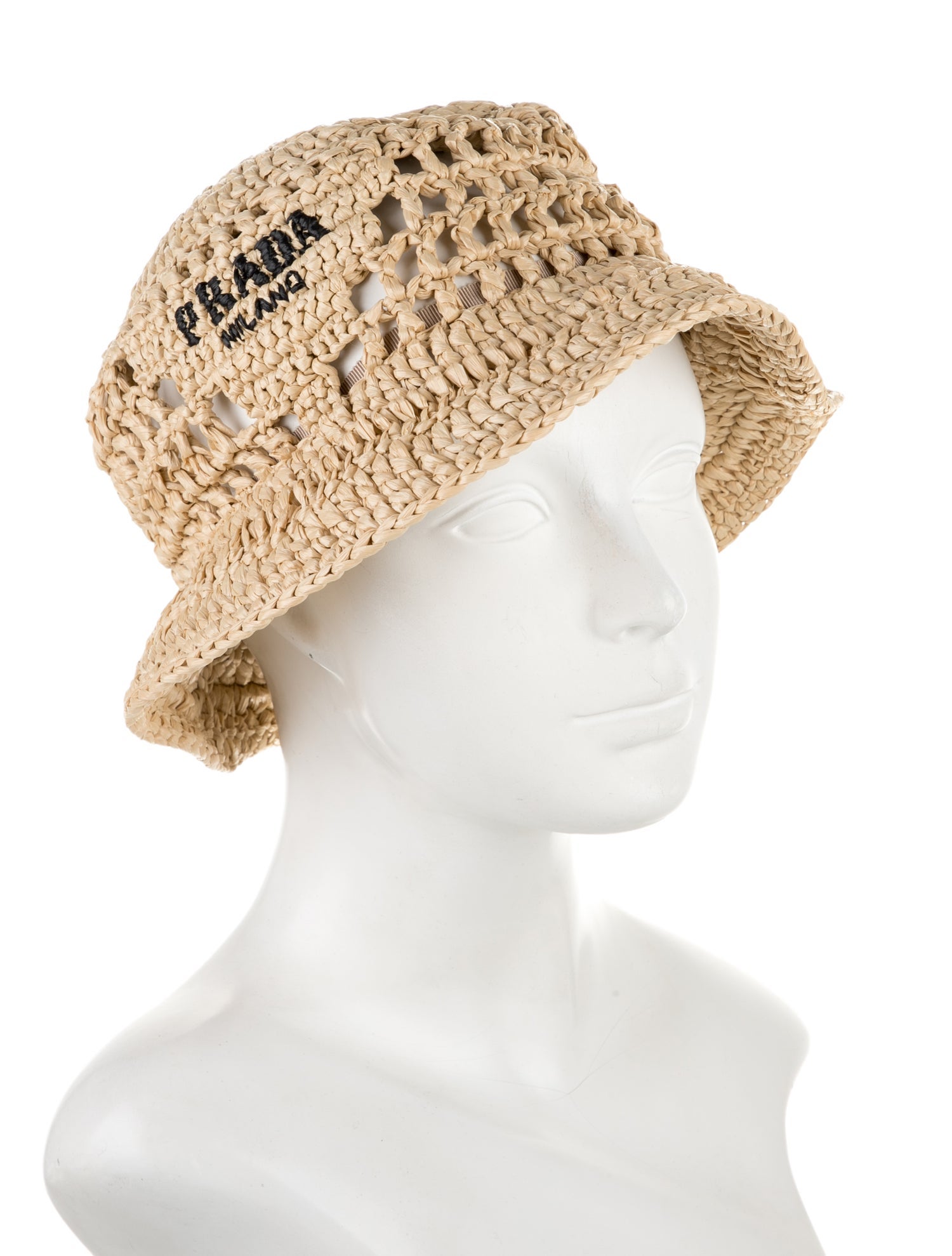 Prada Straw Bucket Hat