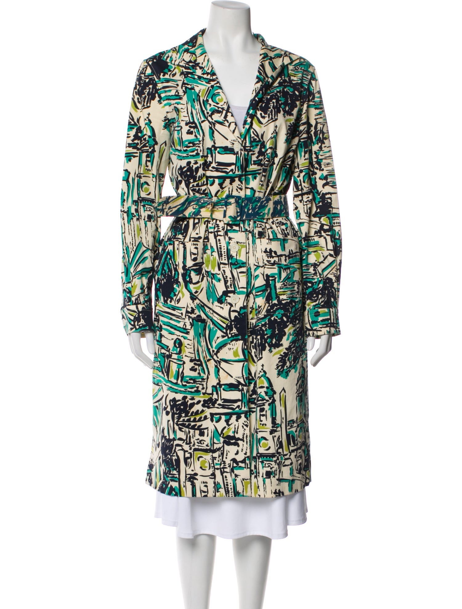 Prada Vintage 2004 Trench Coat