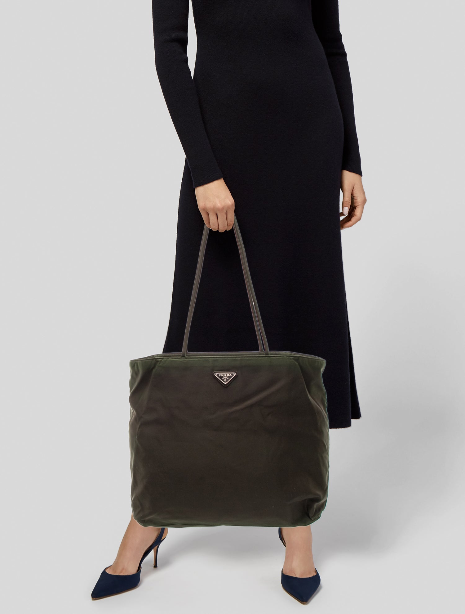 Prada Tessuto Nylon Shoulder Bag
