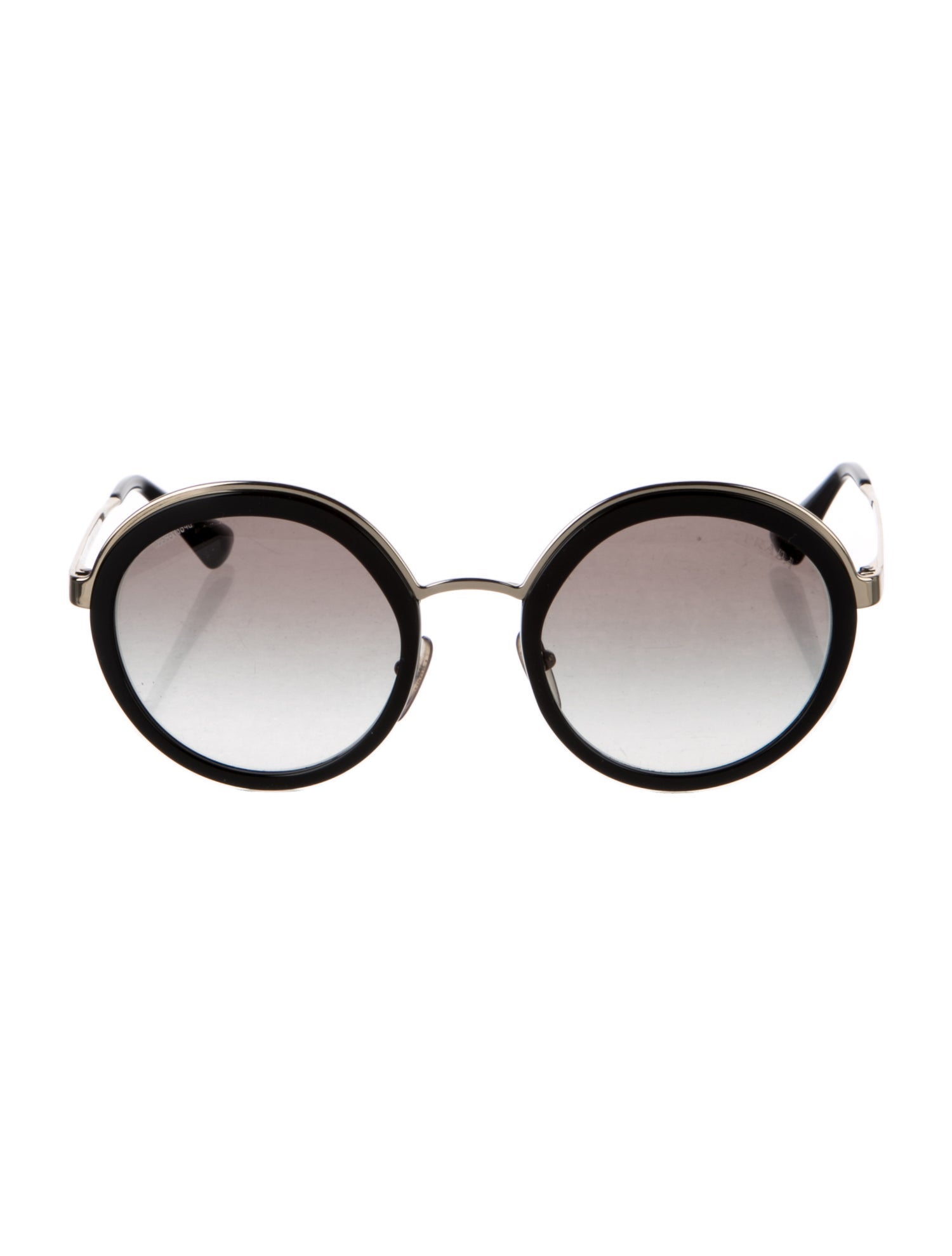 Prada Round Gradient Sunglasses