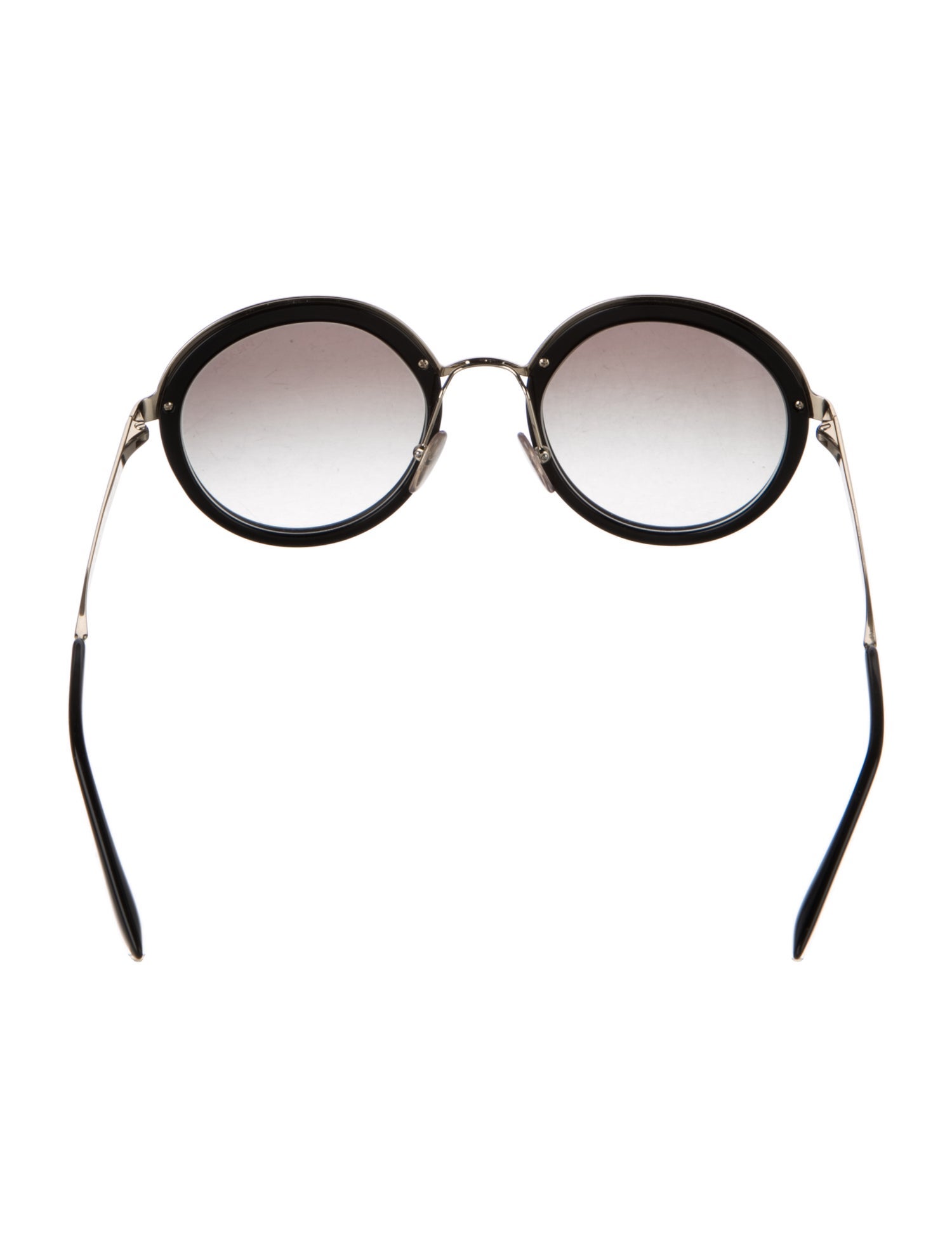 Prada Round Gradient Sunglasses