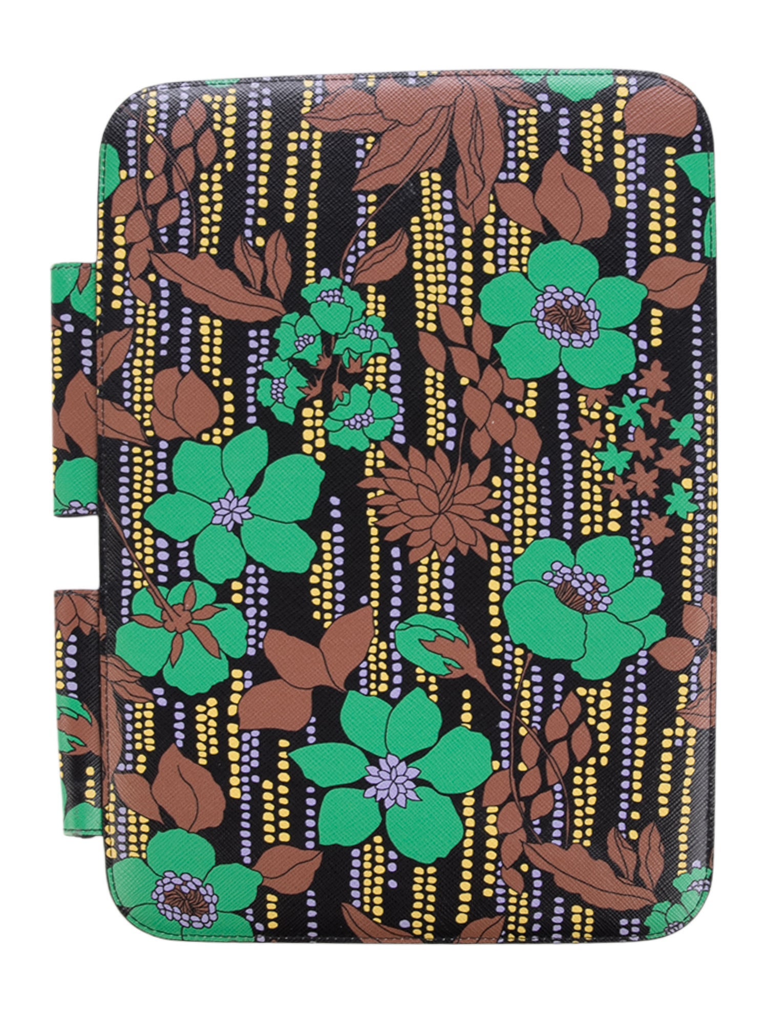 Prada Green Leather Pattern Printed Case Cover