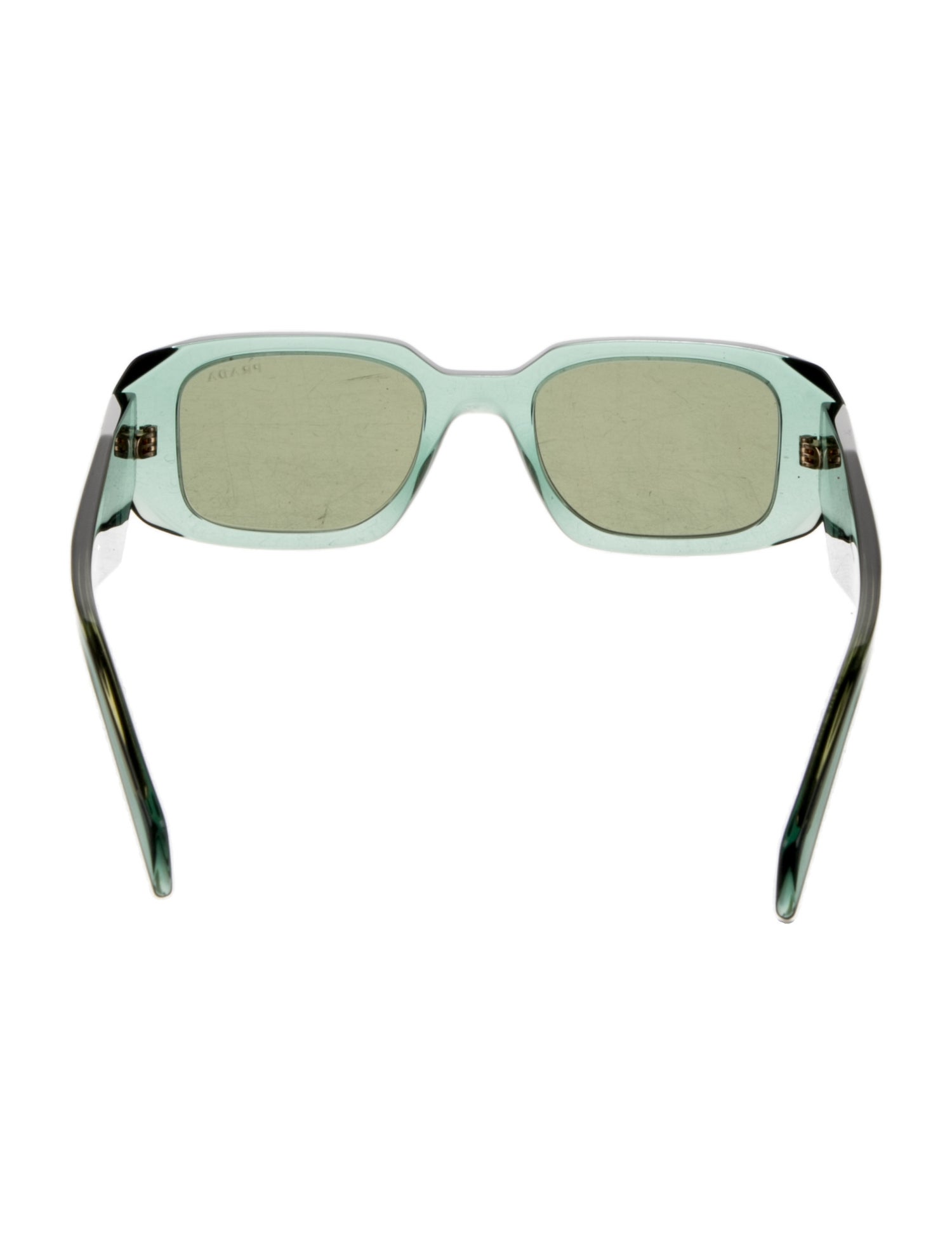 Prada Square Tinted Sunglasses