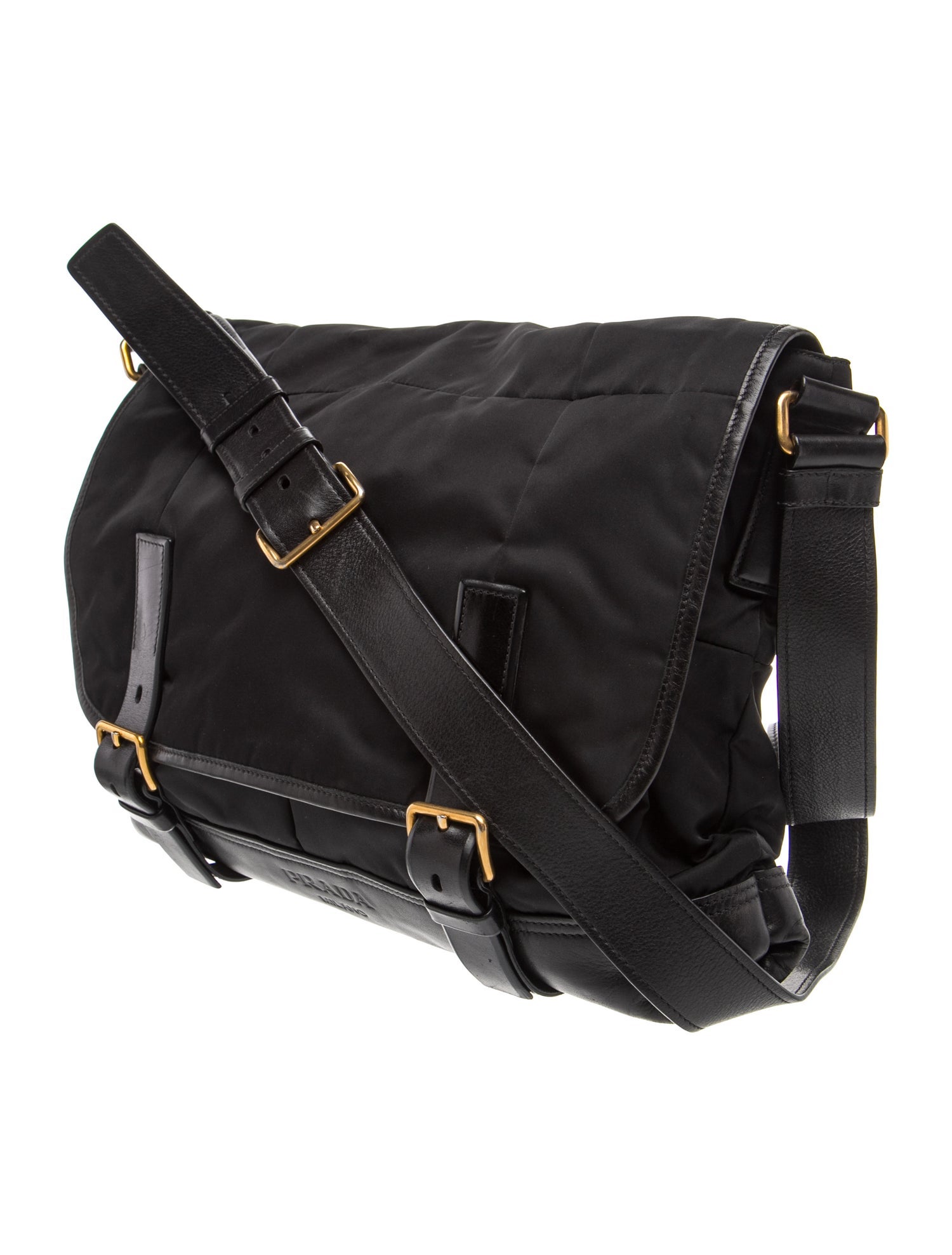 Prada Tessuto Nylon Messenger Bag