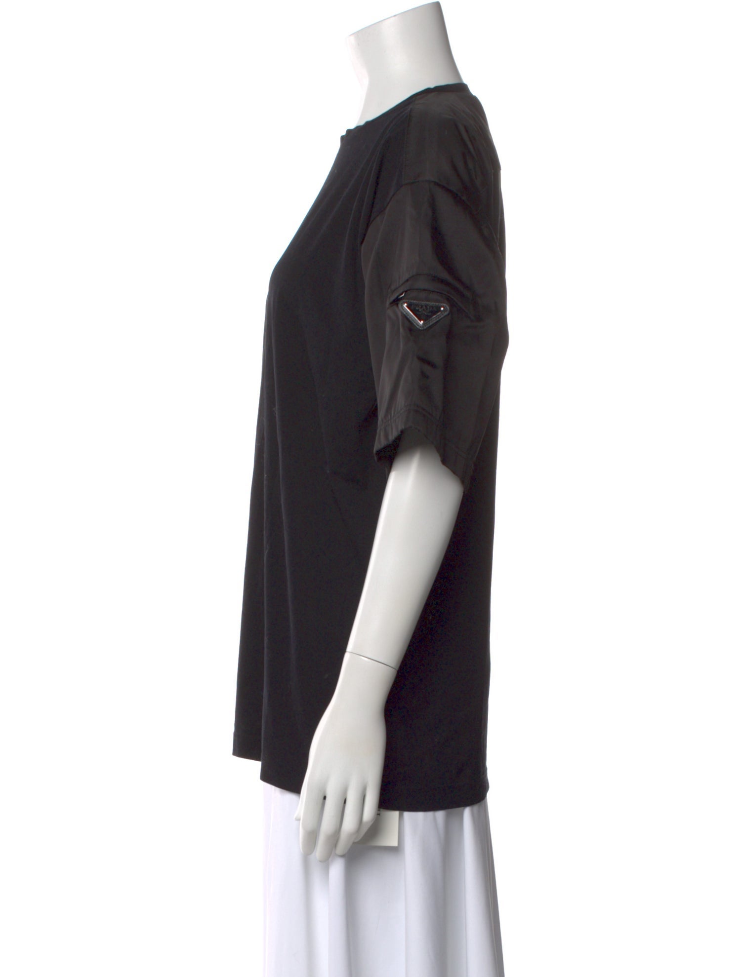 Prada Crew Neck Short Sleeve T-Shirt