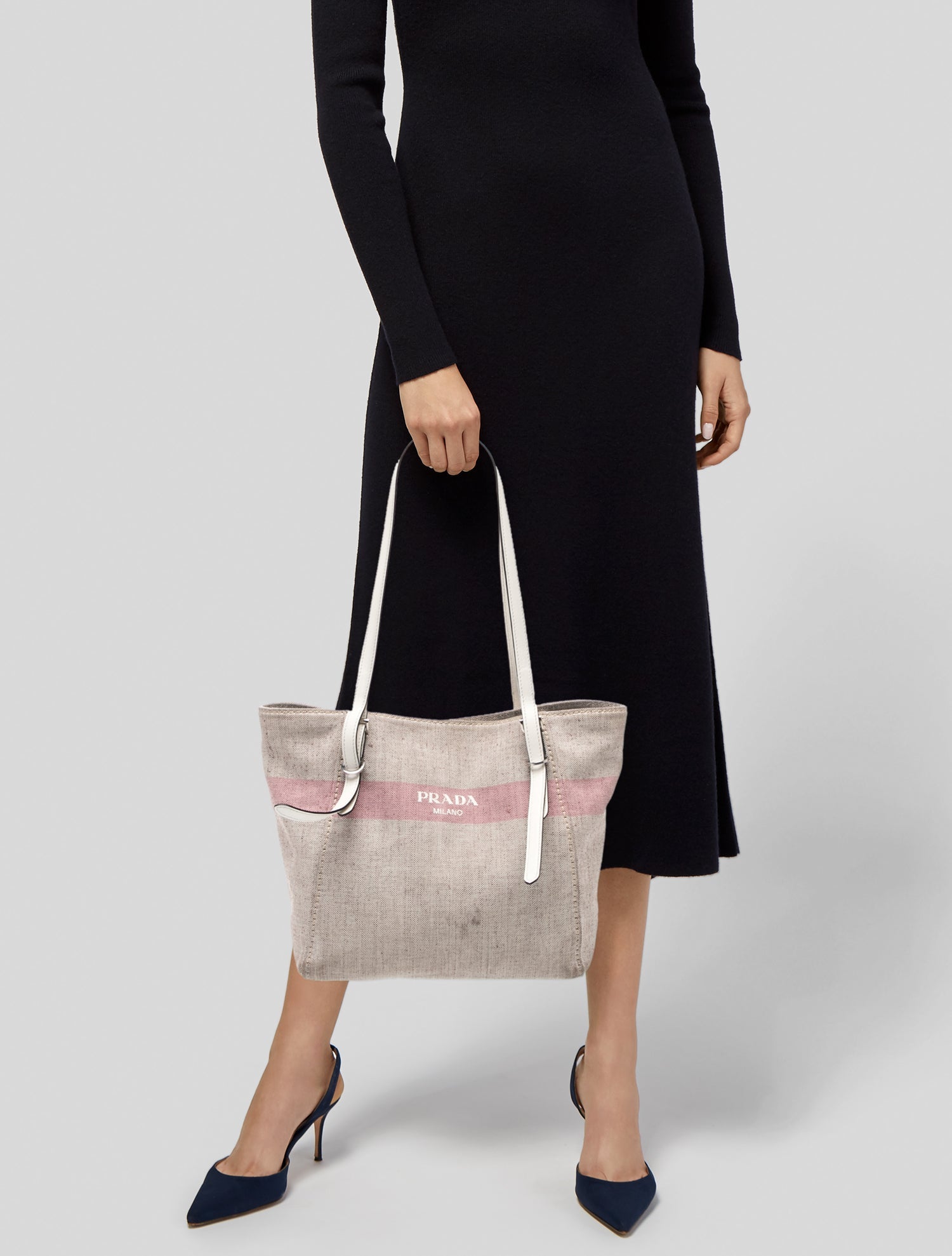 Prada Canvas Tote