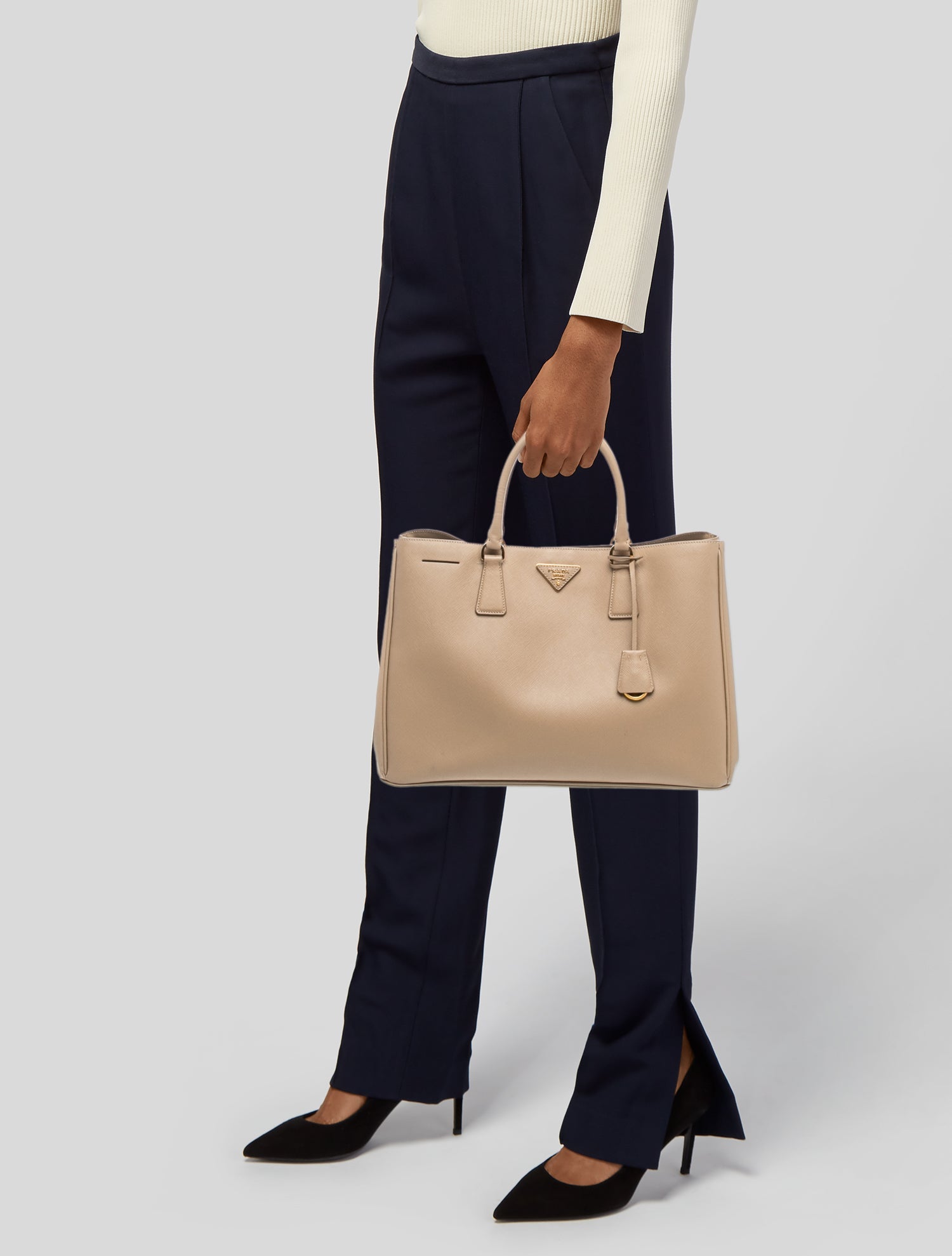 Prada Saffiano Leather Galleria Tote