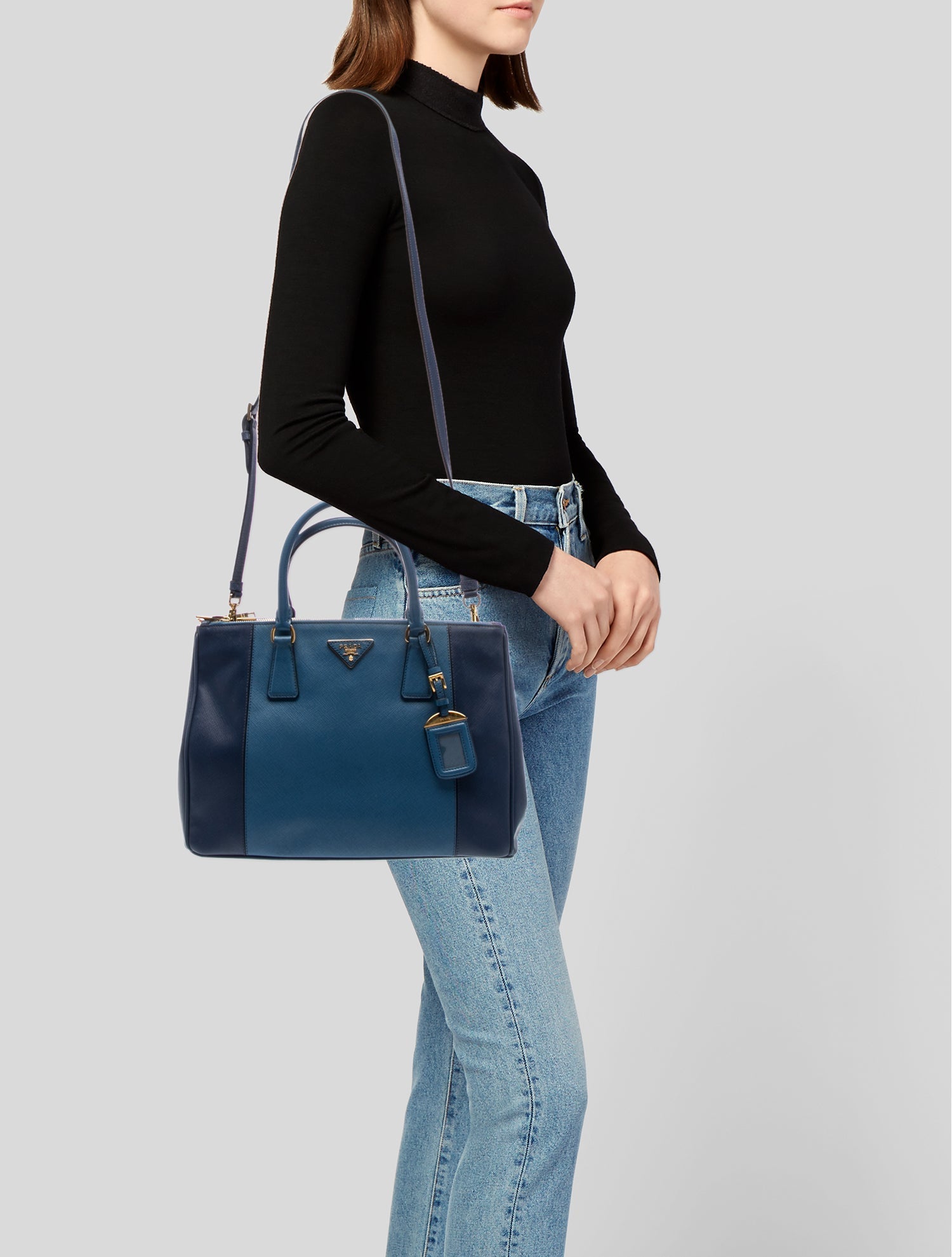 Prada Saffiano Leather Galleria Tote Large