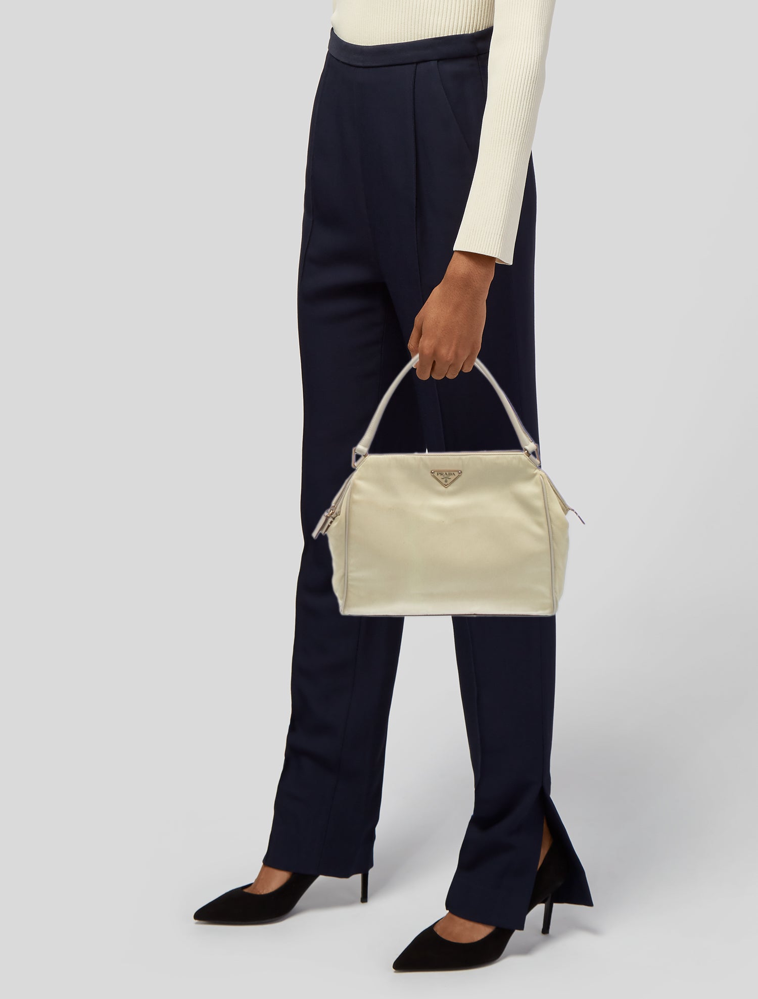 Prada Tessuto Nylon Top Handle Bag