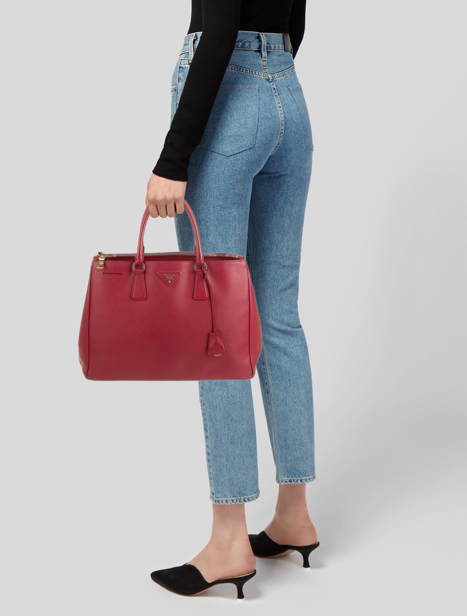 Prada Saffiano Leather Galleria Tote