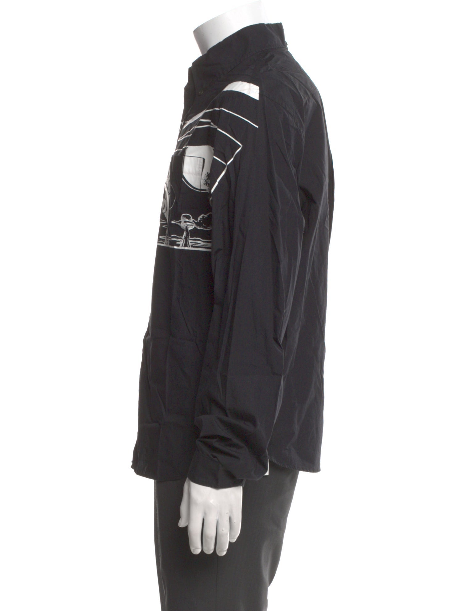 Prada 2018 Graphic Print Western Shirt