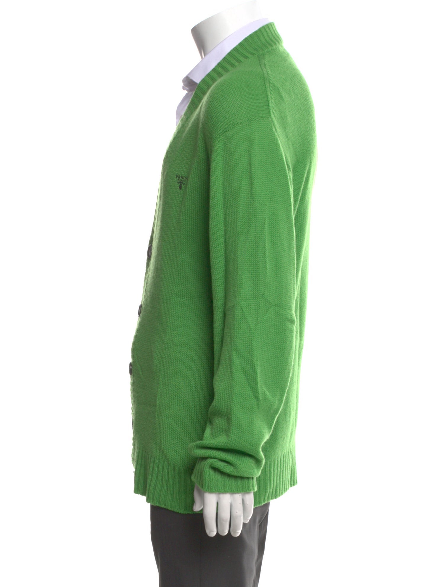 Prada 2022 Signature Logo Cardigan
