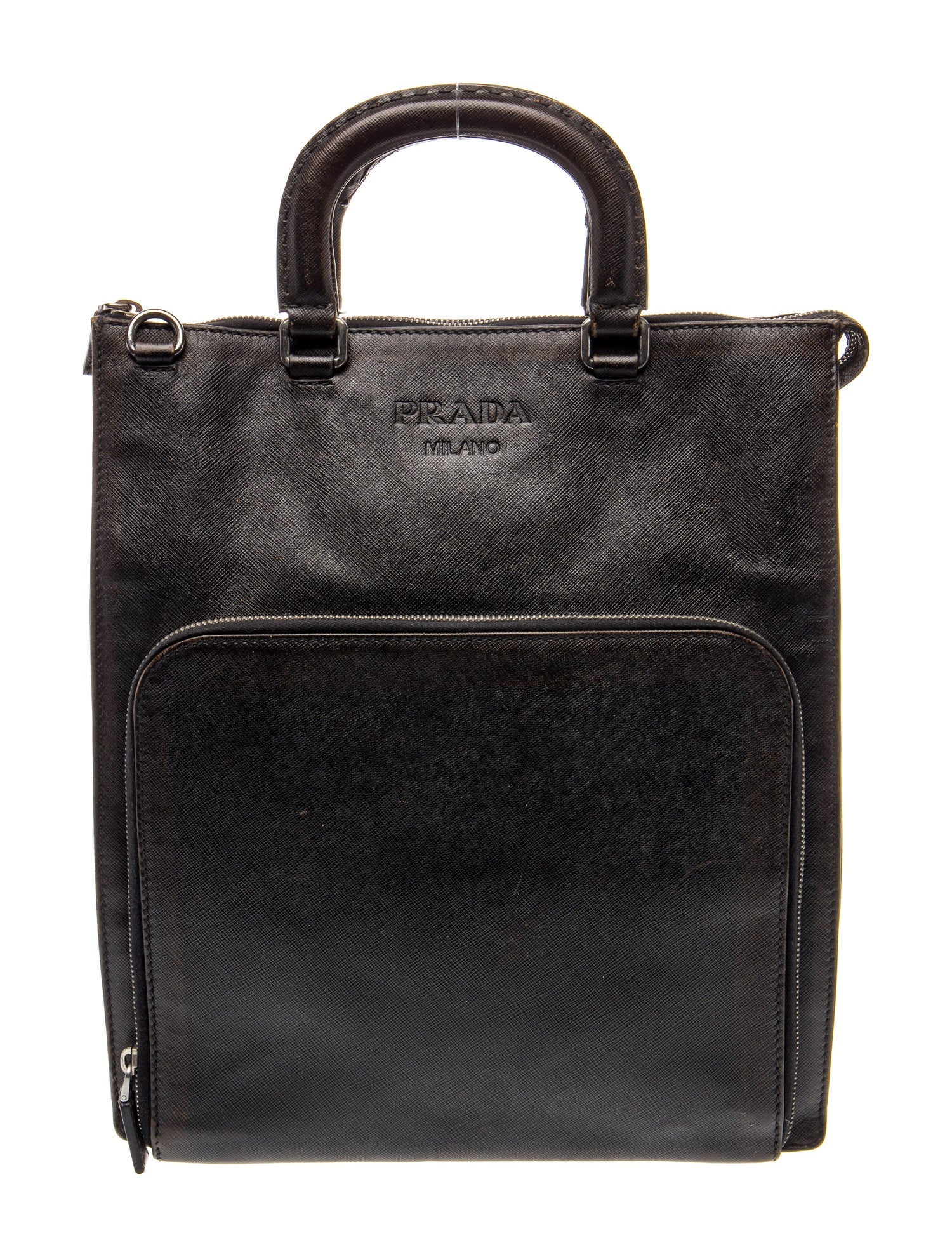 Prada Saffiano Leather Messenger Bag