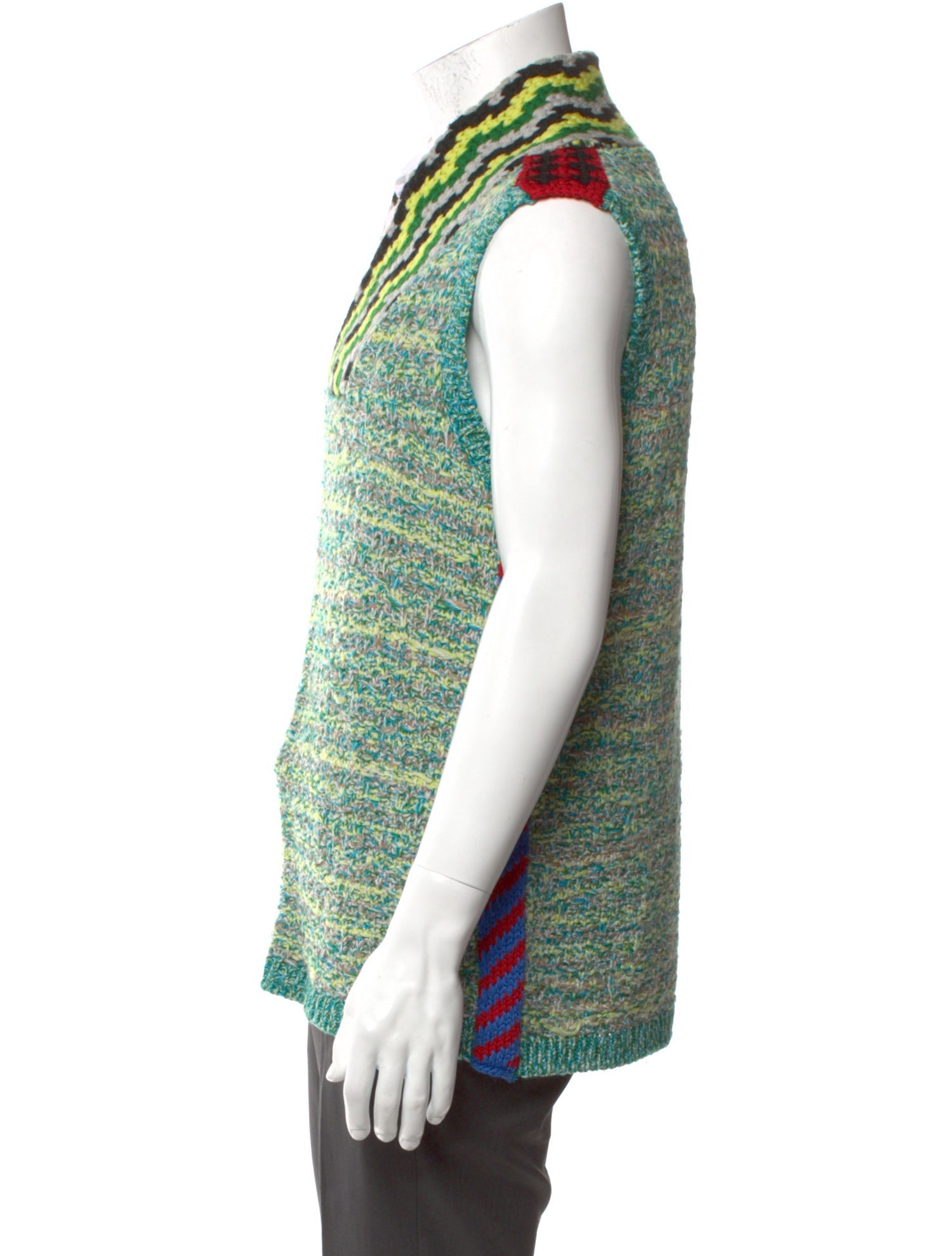 Prada 2017 Virgin Wool Sweater Vest