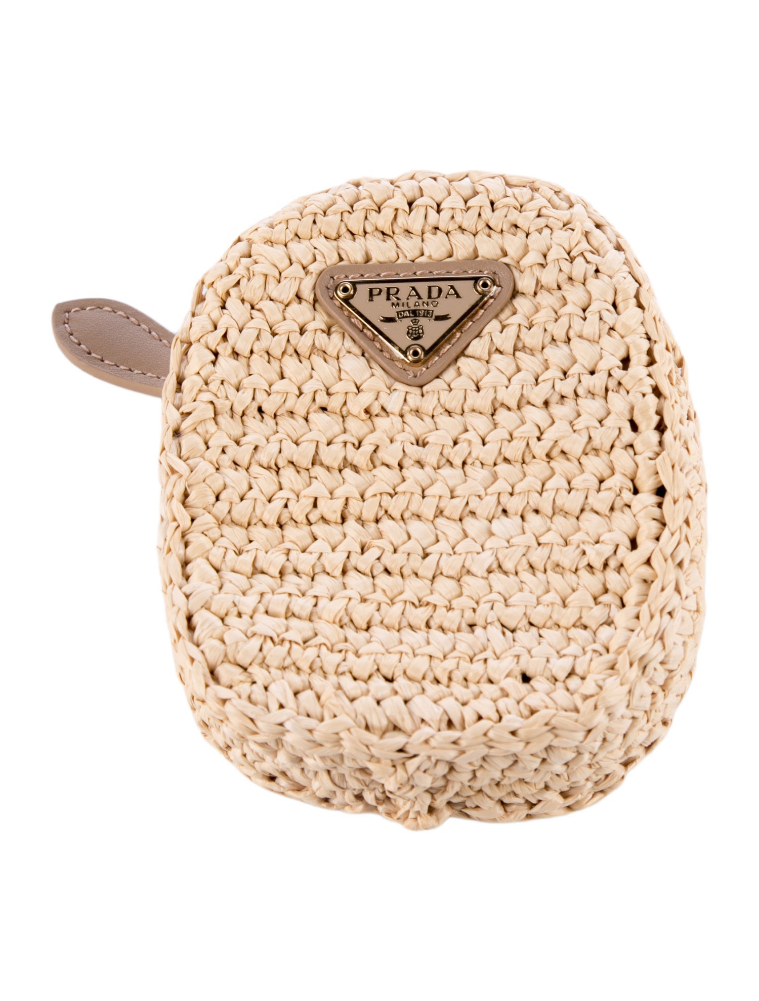 Prada Raffia Bag Charm