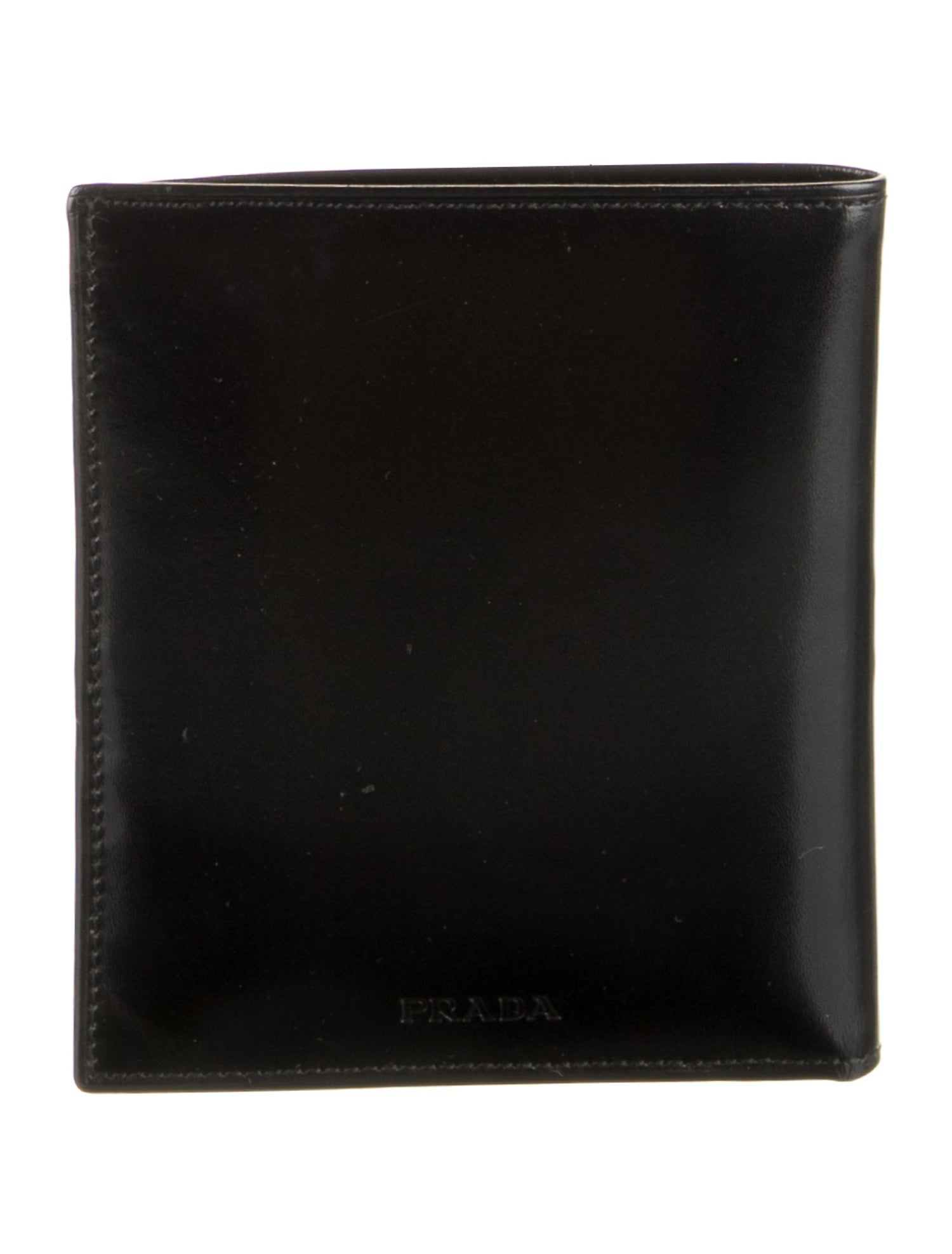 Prada Vitello Leather Bifold Wallet